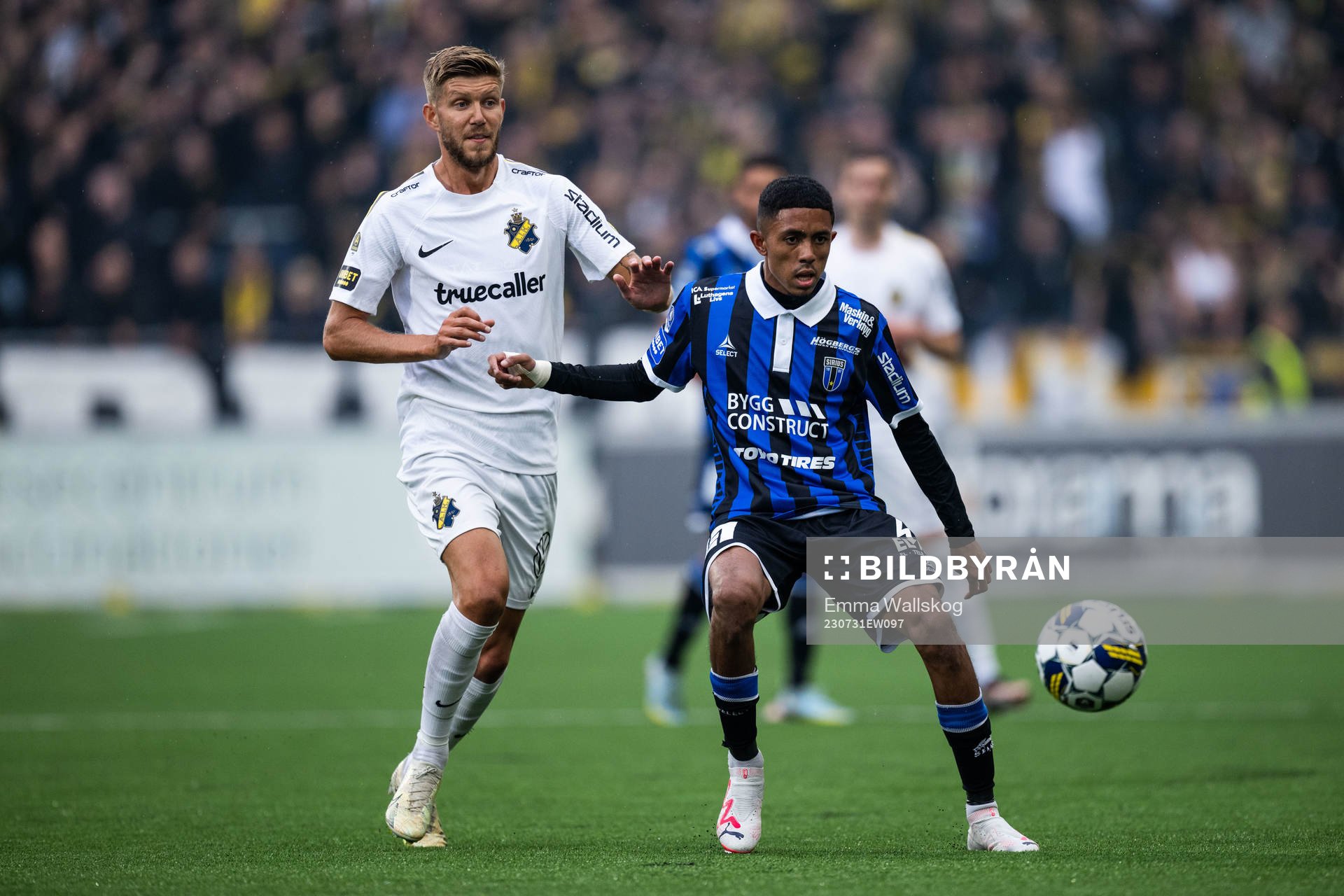 AIKs Anton Salétros och Sirius Tashreeq Matthews