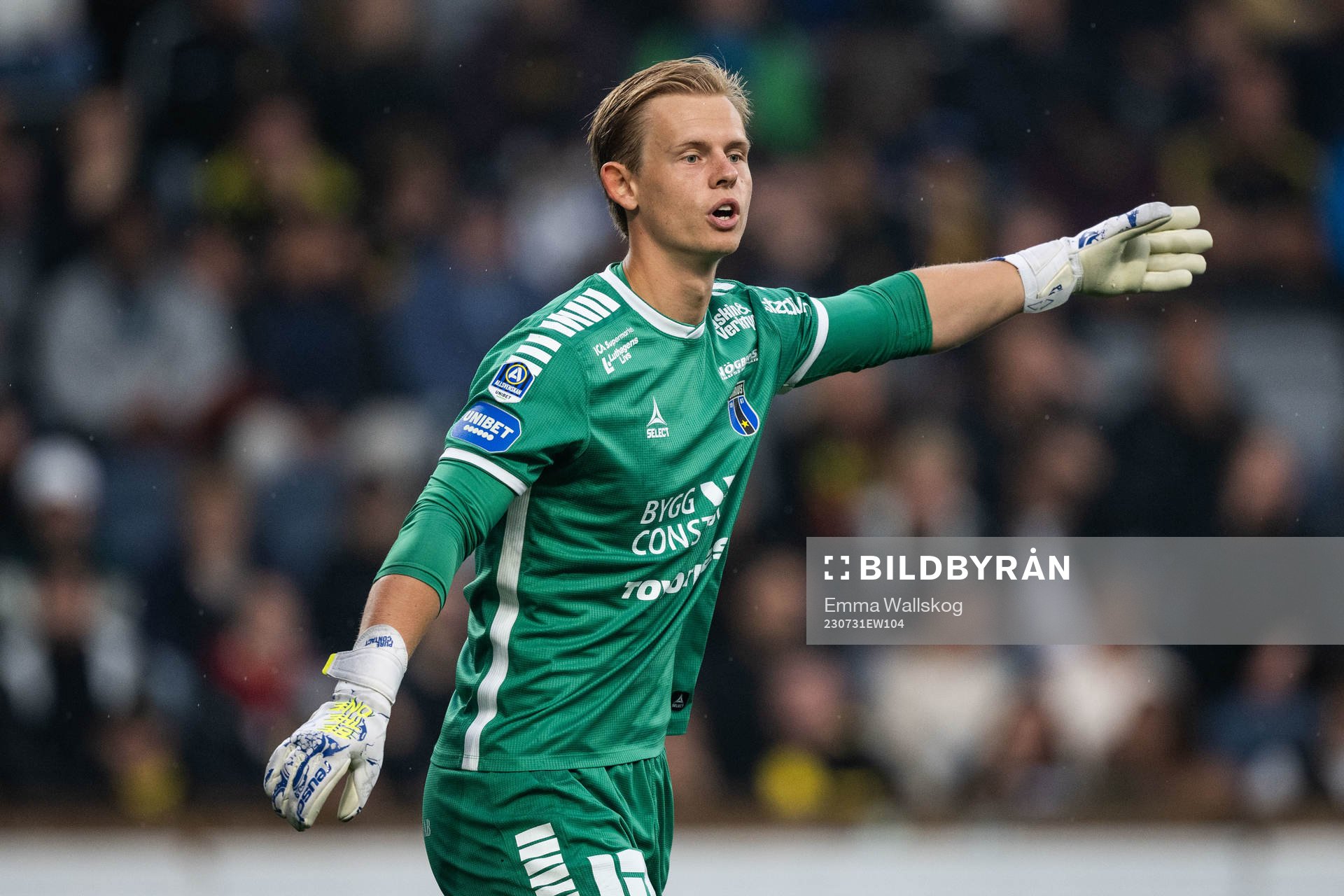 Sirius målvakt Jakob Tånnander
