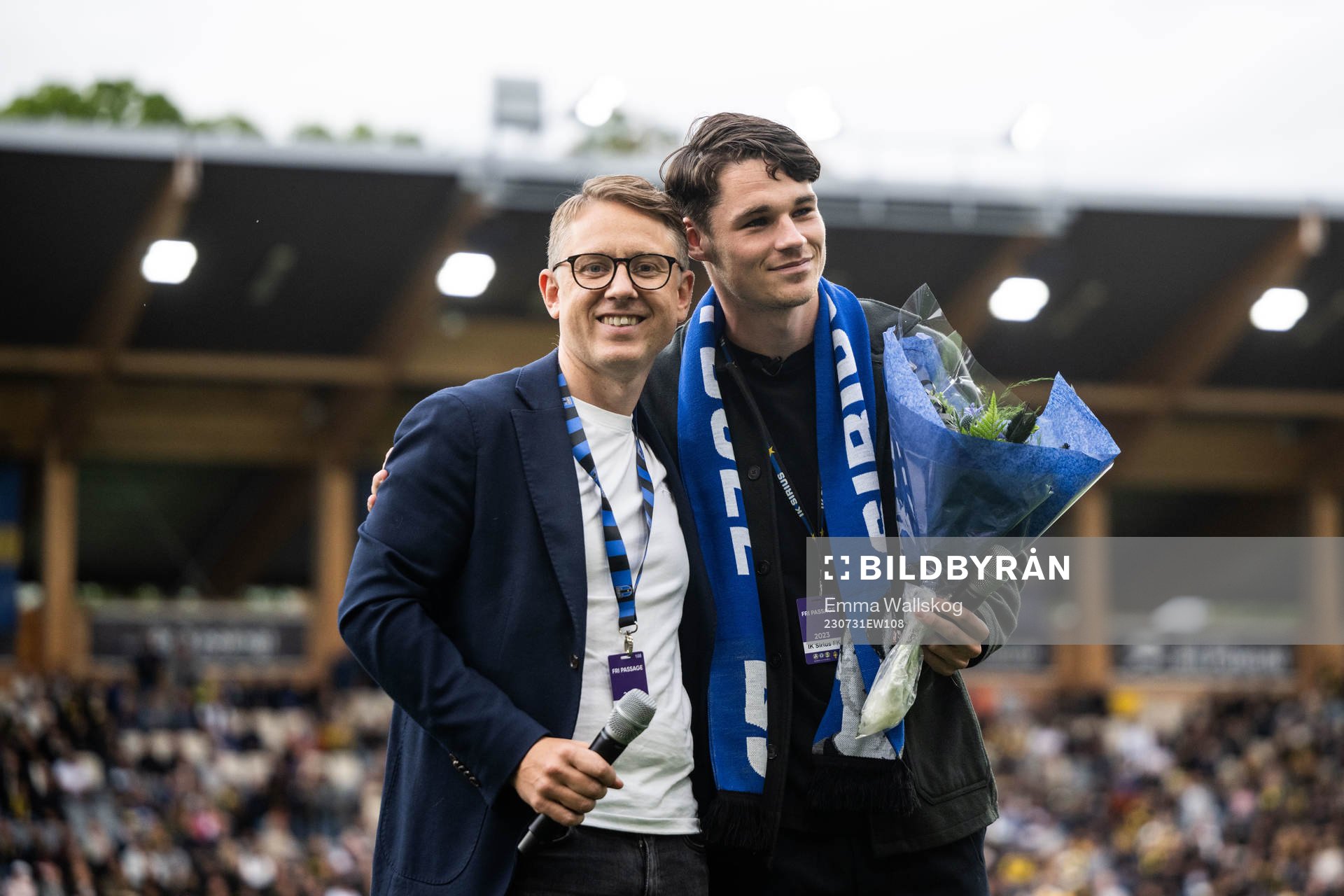 Sirius Jamie Roche tackas av