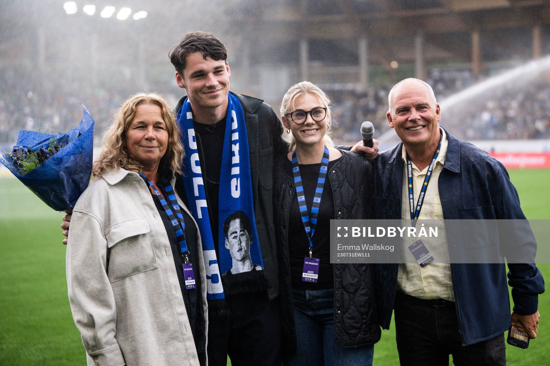 Sirius Jamie Roche tackas av