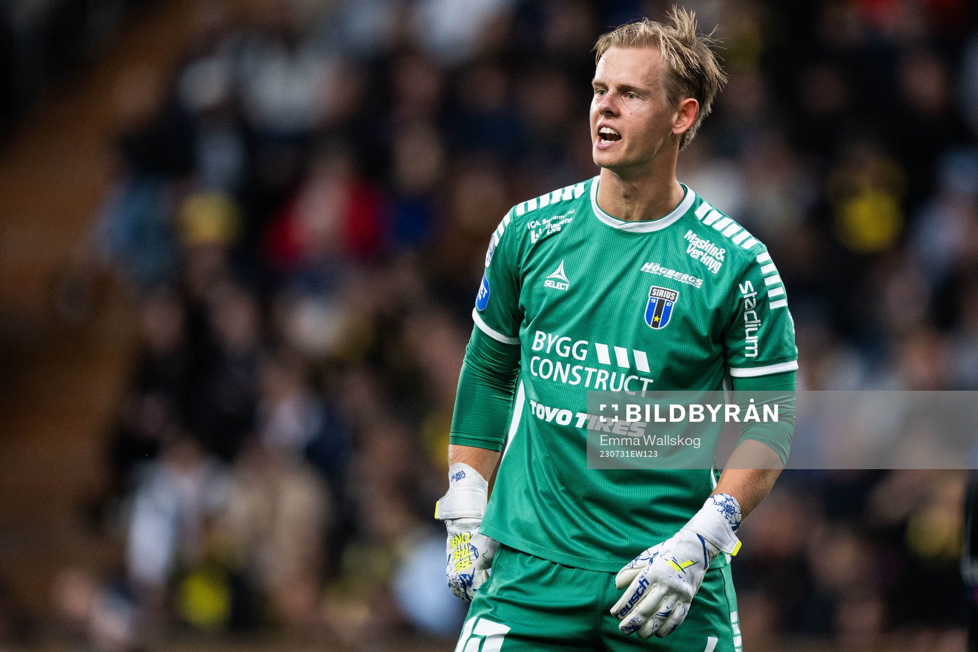 Sirius målvakt Jakob Tånnander