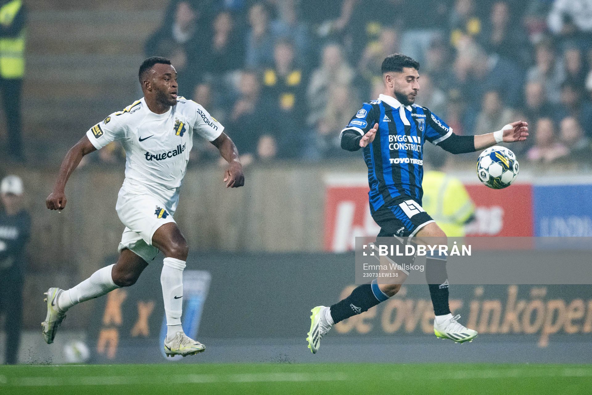 AIKs Abdussalam Magashy och Sirius André Alsanati