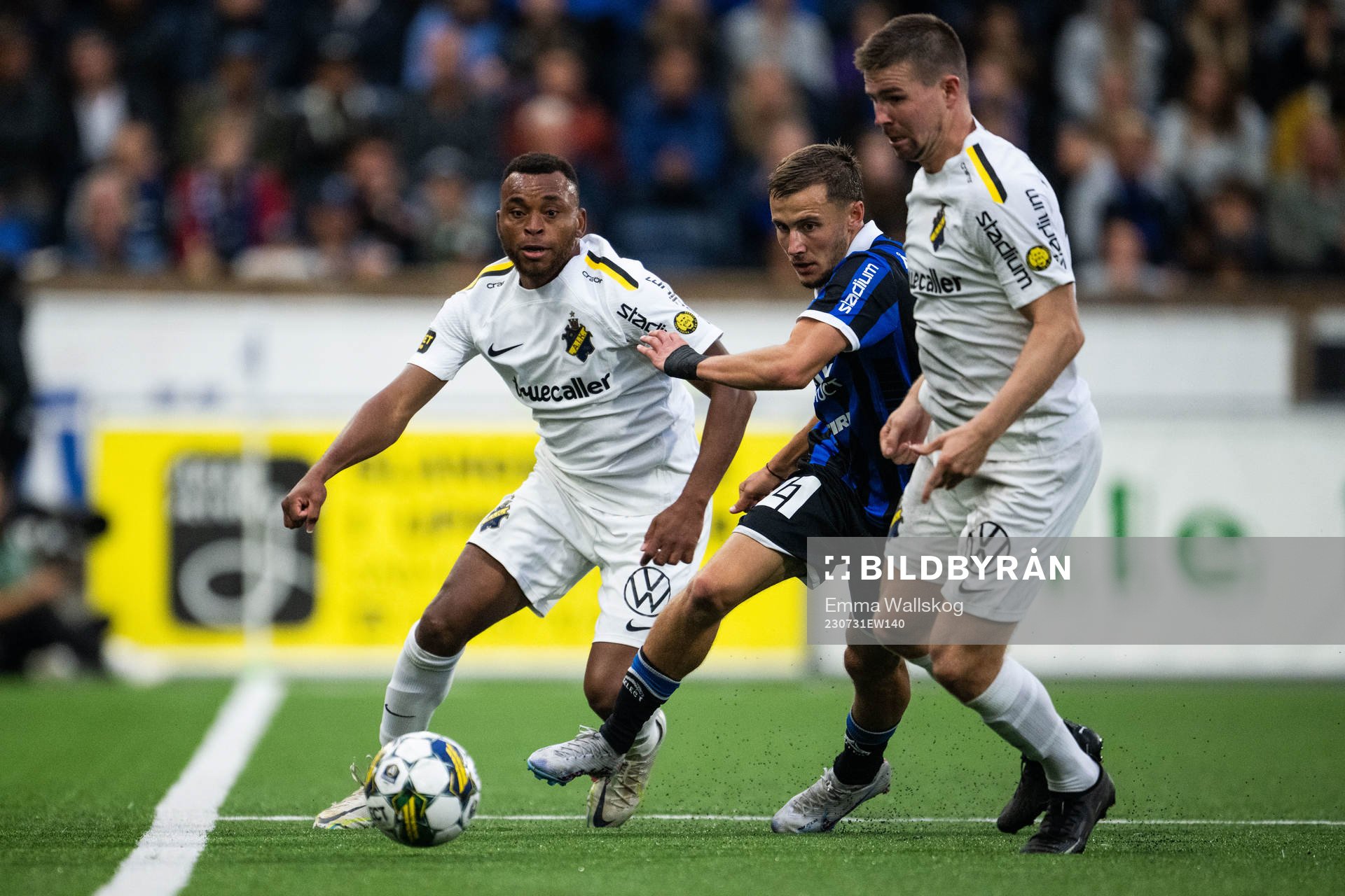 Sirius Melker Heier mot AIKs Abdussalam Magashy och Mads