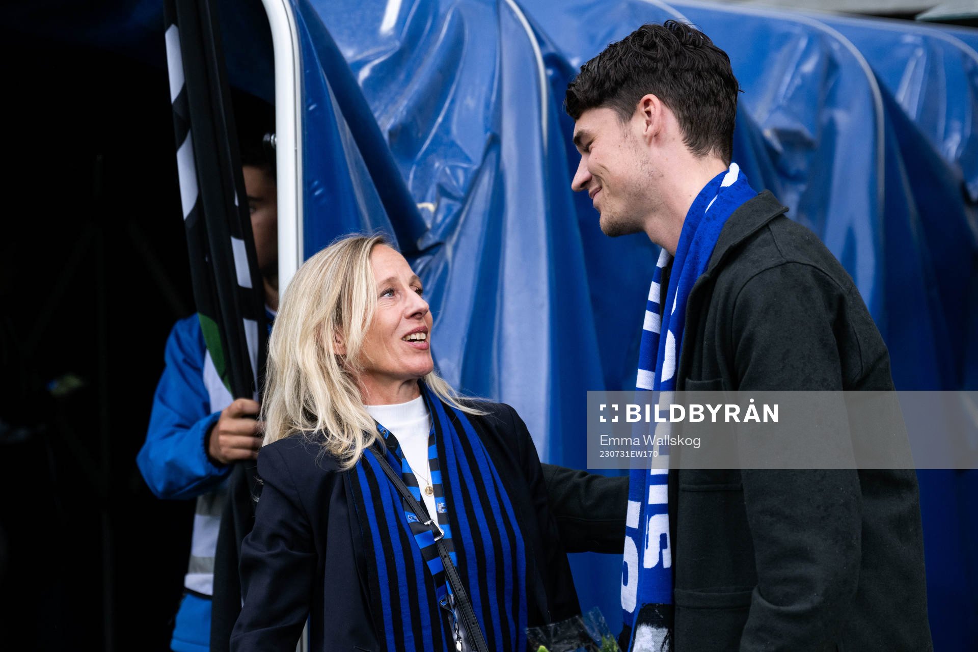 Sirius ordförande Ulrika Moström Ågren och Jamie Roche
