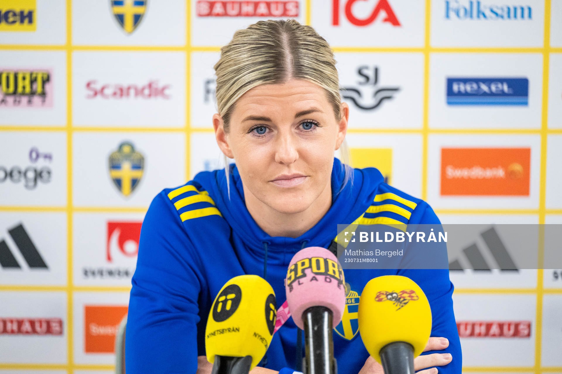 Olivia Schough of the Swedish women's national football