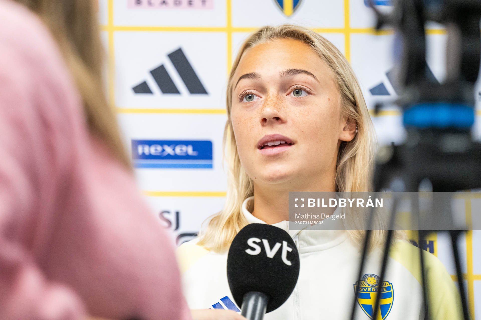 Hanna Bennison of the Swedish women's national football