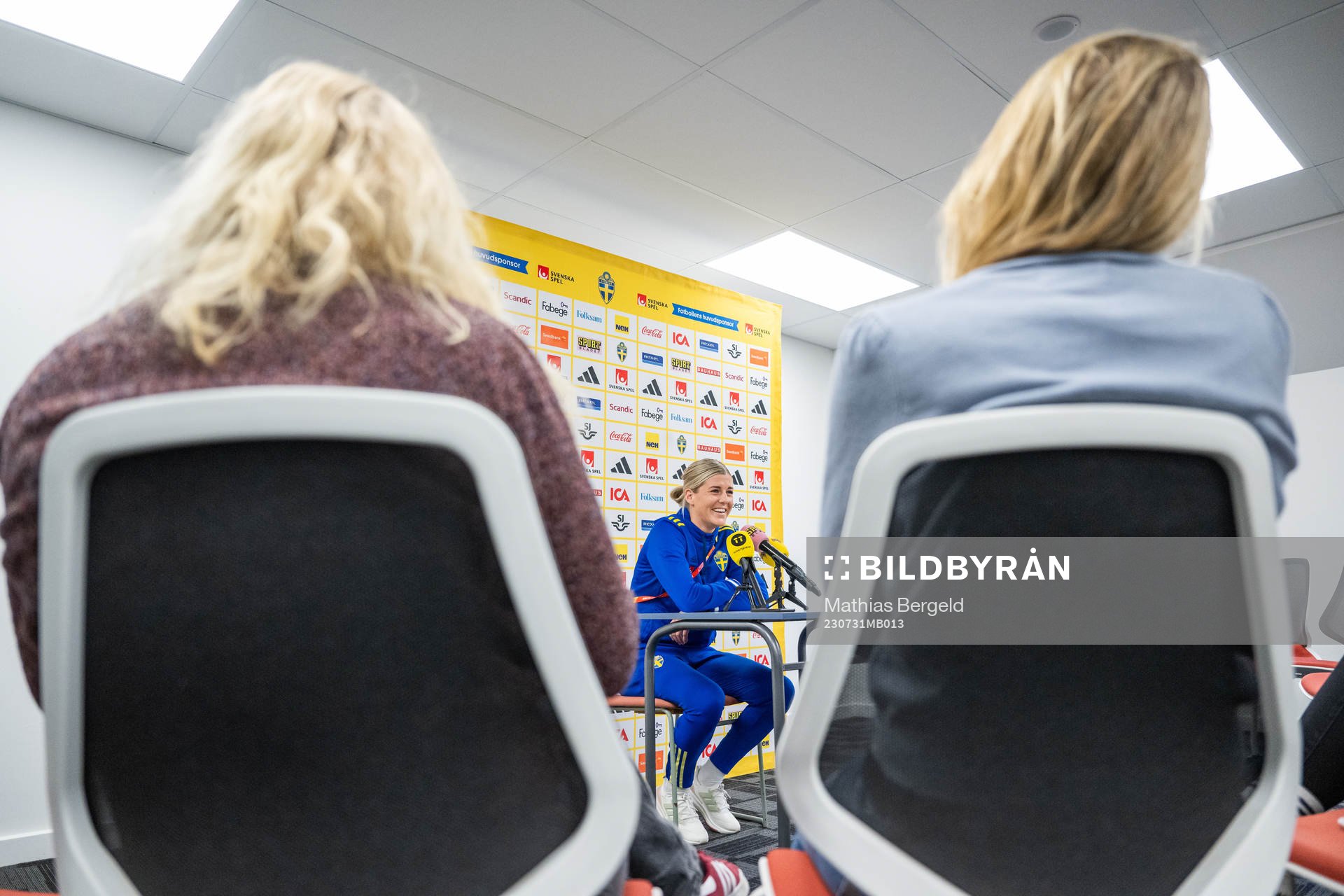 Olivia Schough of the Swedish women's national football