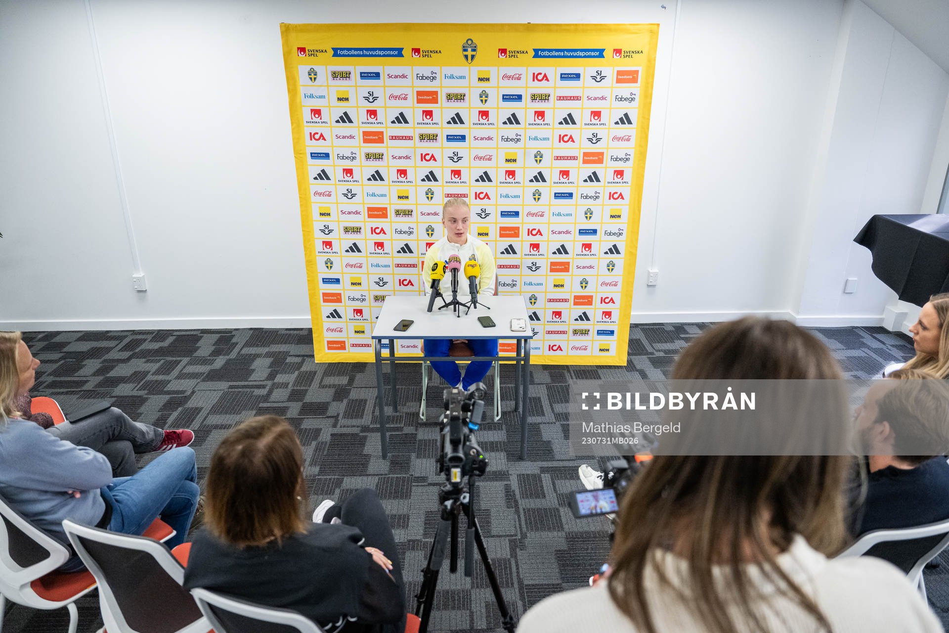 Anna Sandberg of the Swedish women's national football team