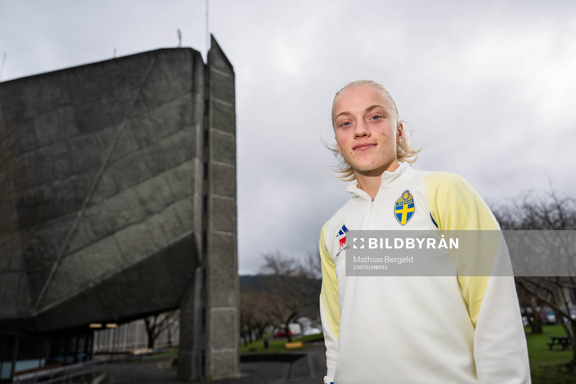Anna Sandberg of the Swedish women's national football team