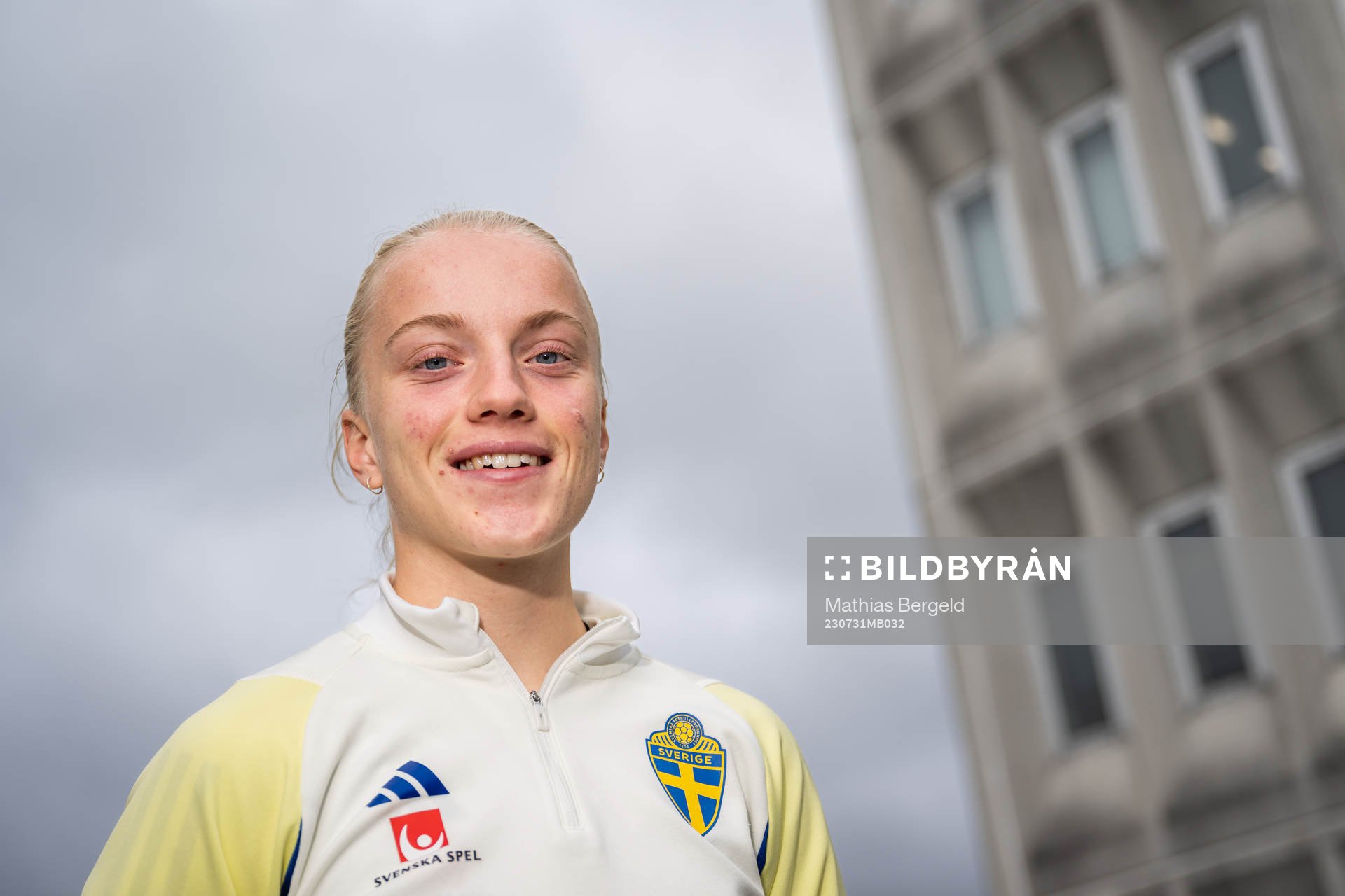 Anna Sandberg of the Swedish women's national football team
