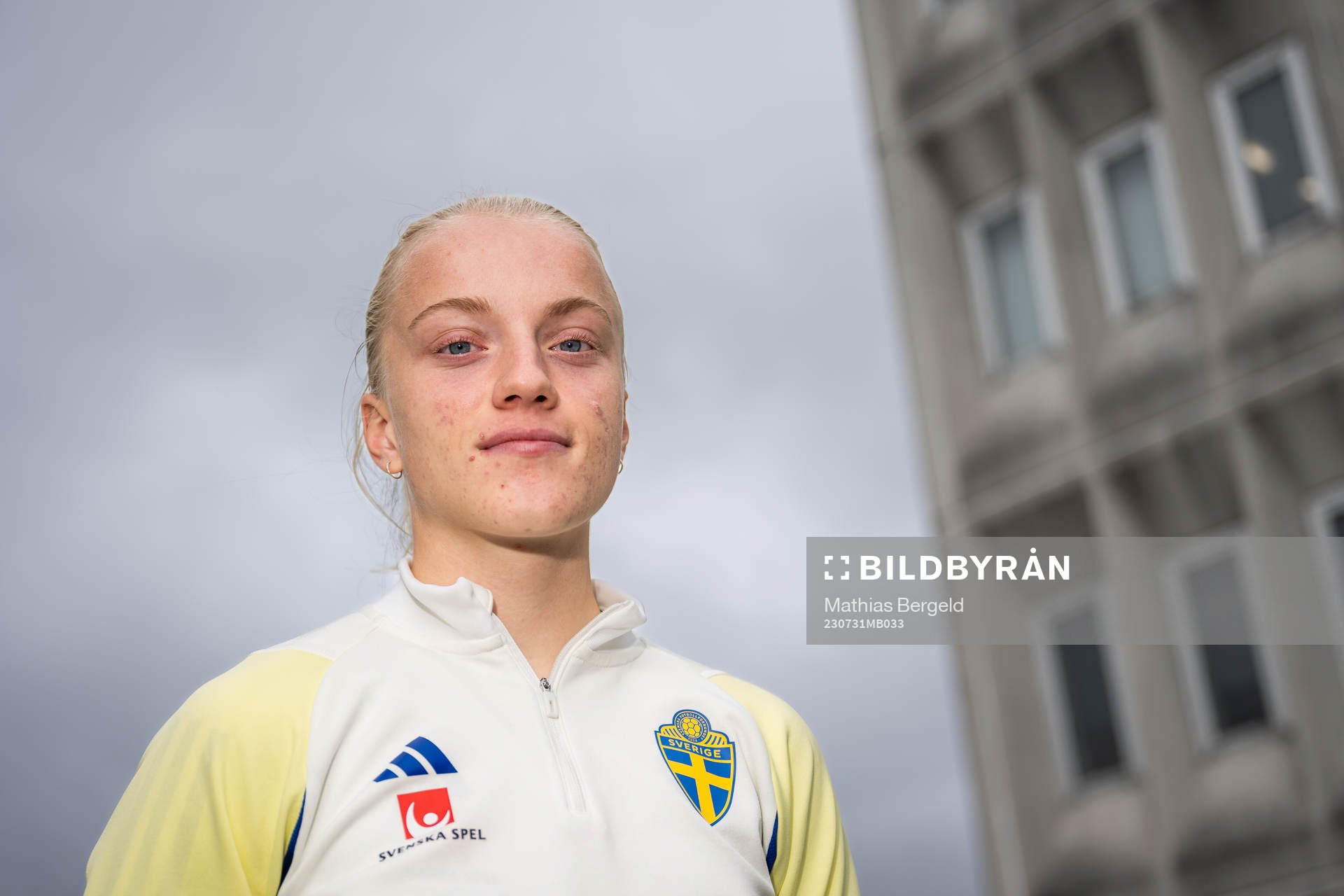 Anna Sandberg of the Swedish women's national football team