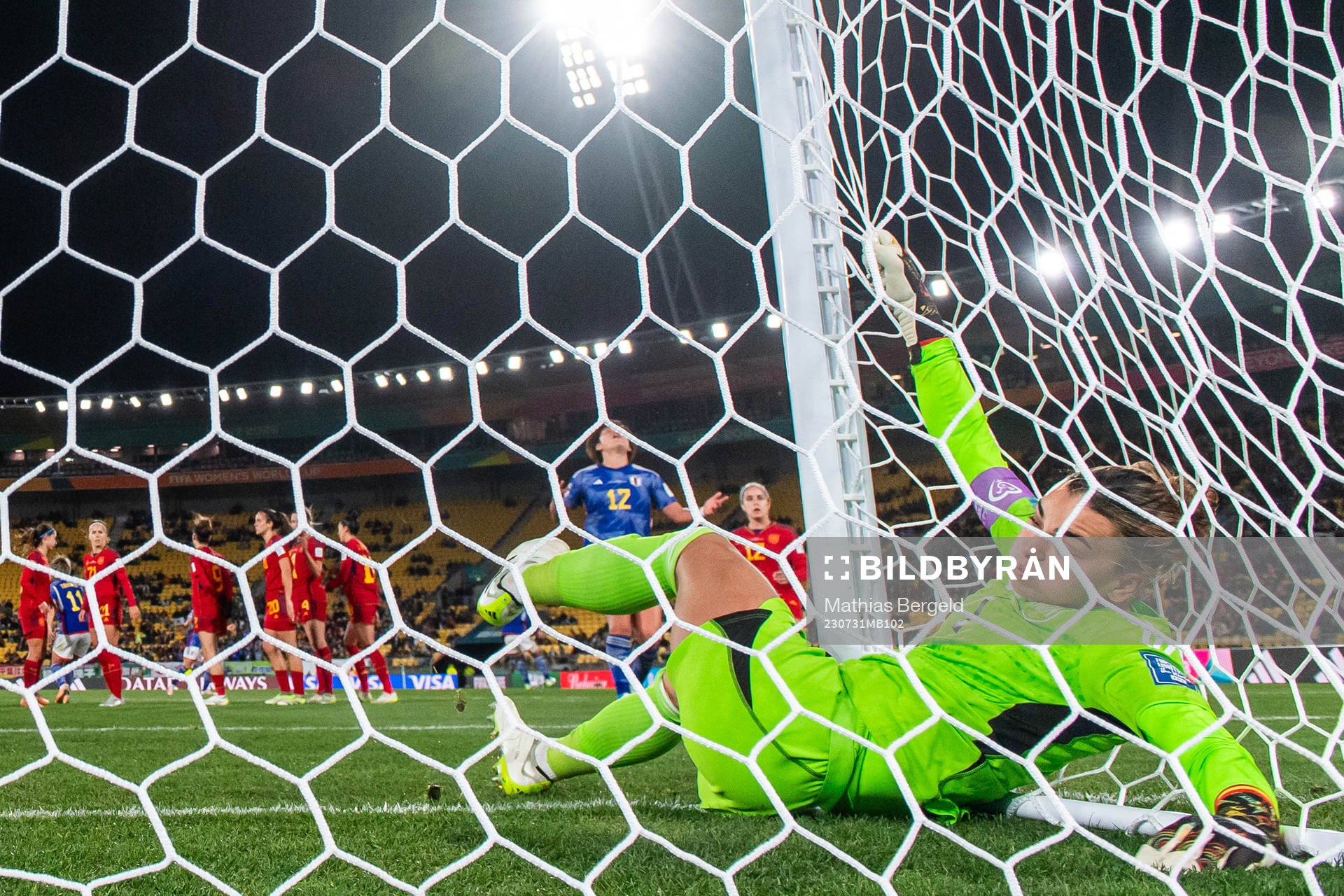 Goalkeeper Misa Rodriguez of Spain