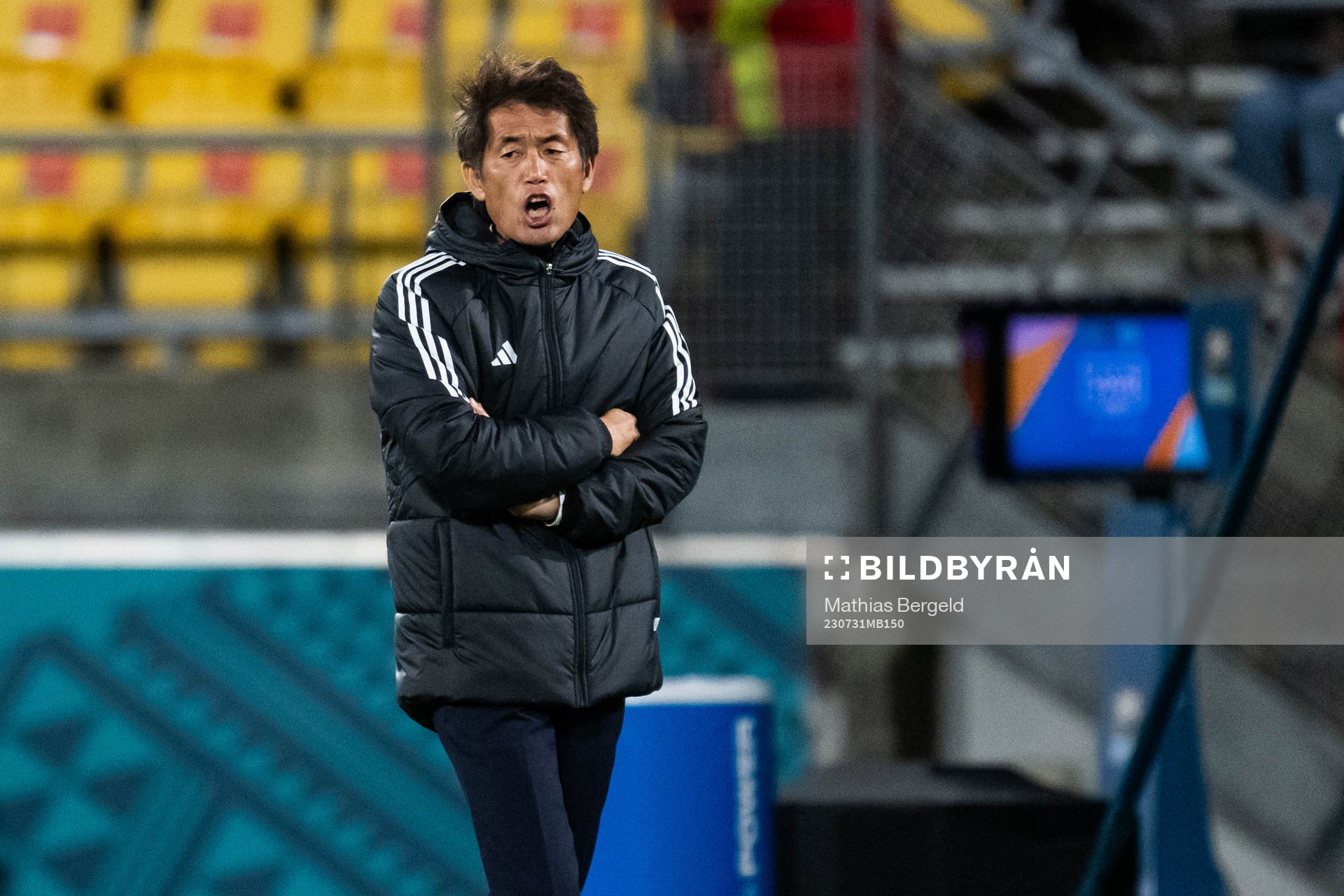 Head coach Ikeda Futoshi of Japan