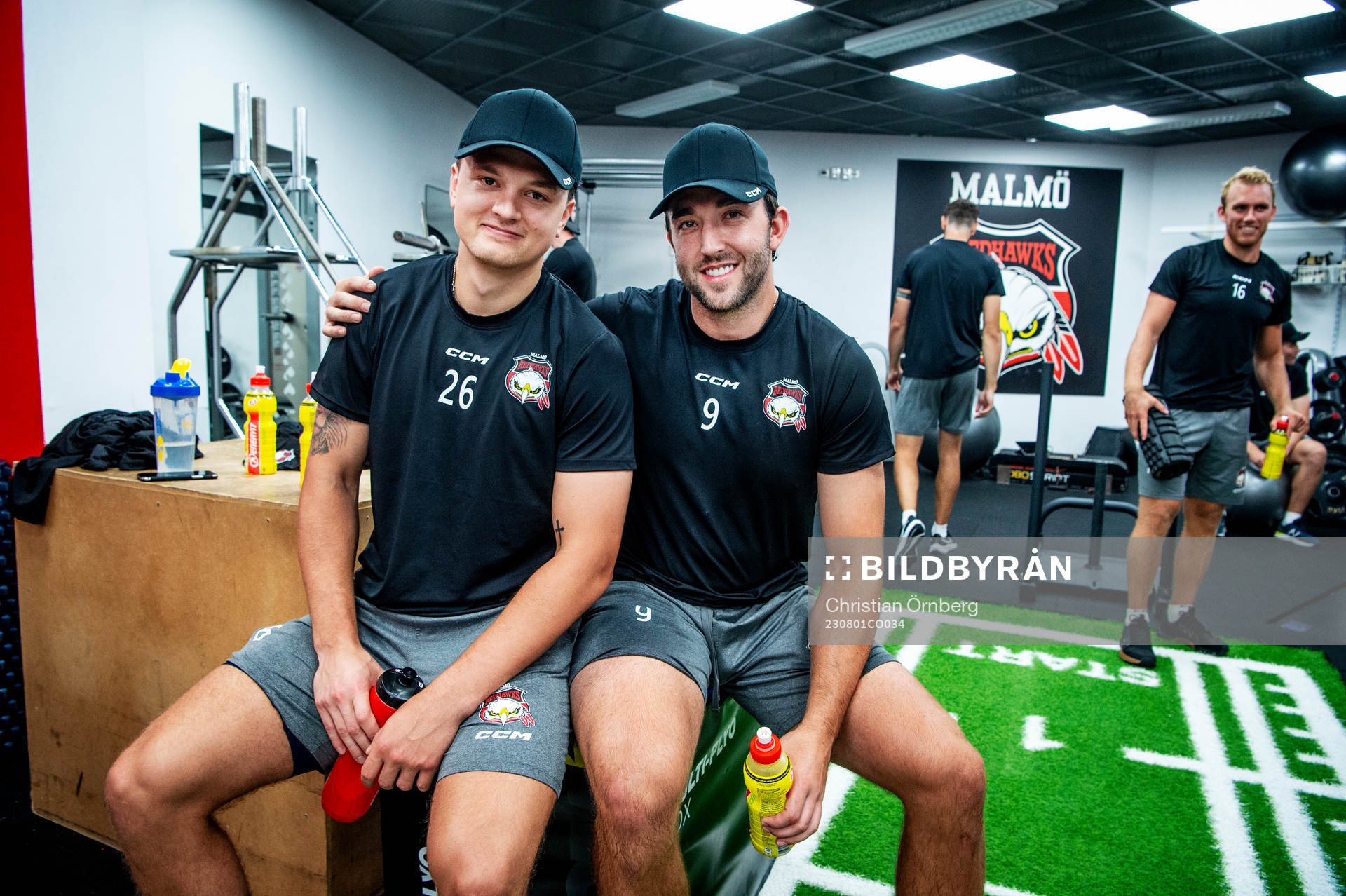 Teemu Kivihalme och Alan Quine
