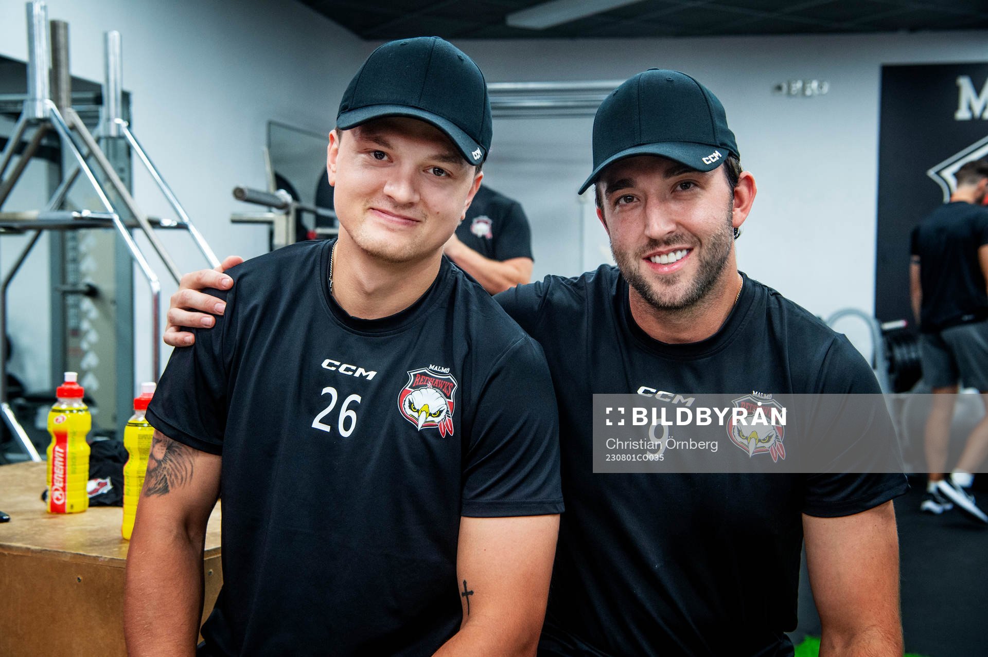 Teemu Kivihalme och Alan Quine