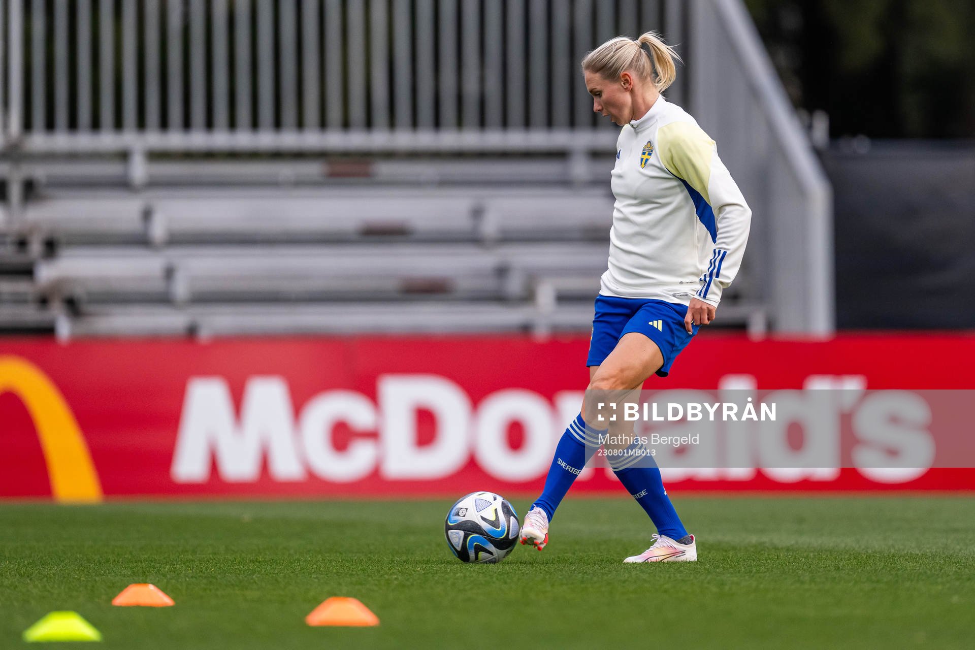 Jonna Andersson of the Swedish women's national football