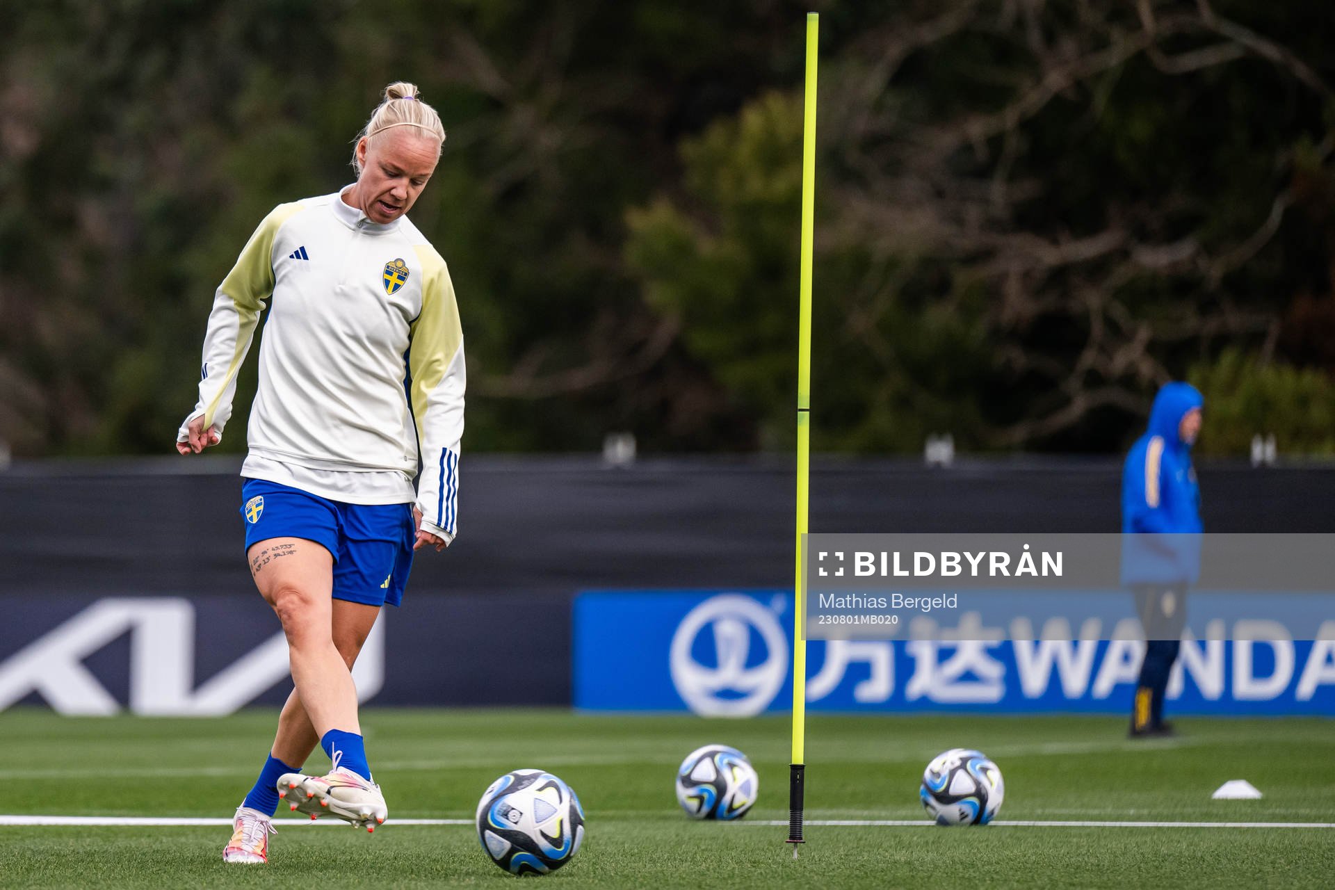 Caroline Seger of the Swedish women's national football