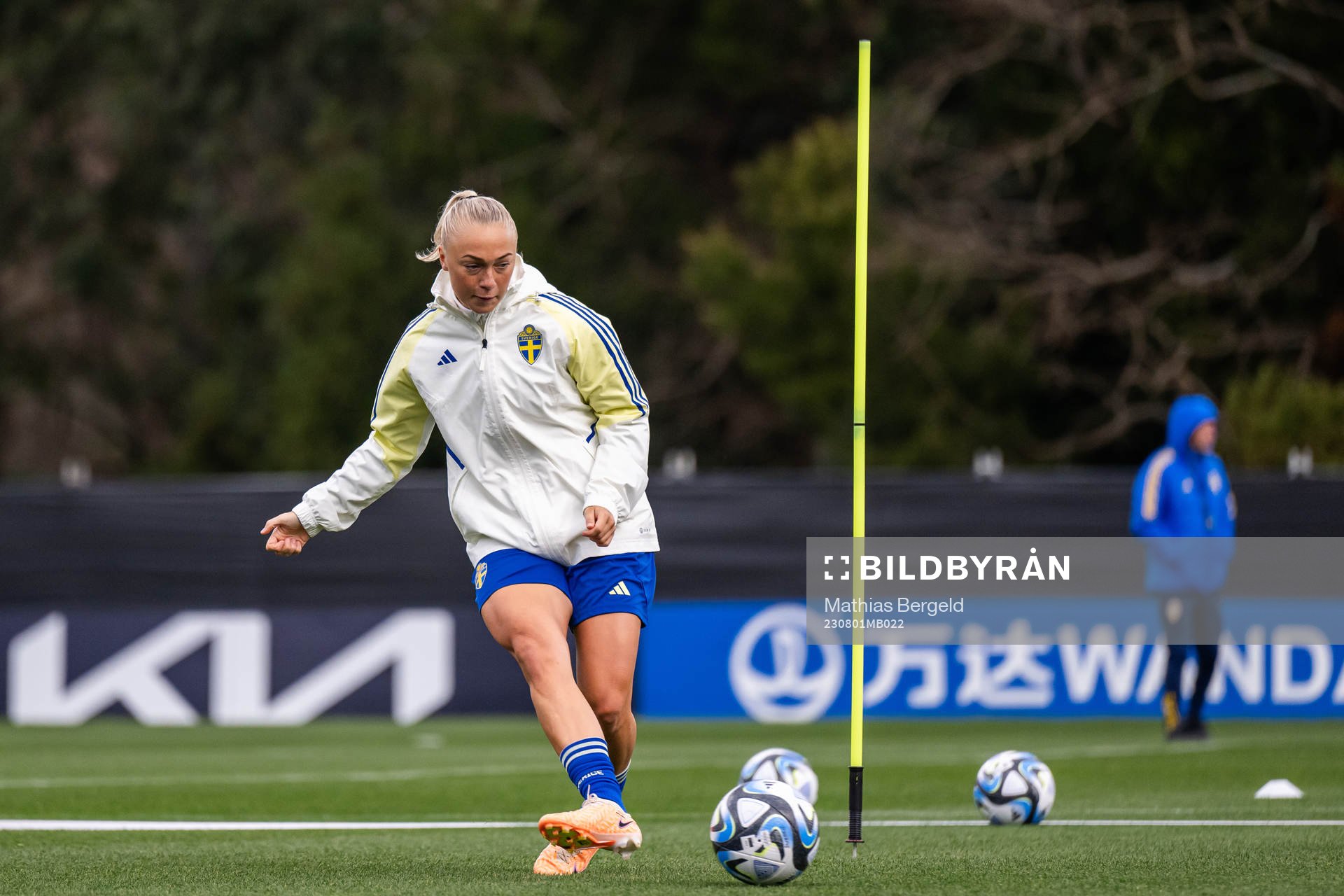 Hanna Bennison of the Swedish women's national football