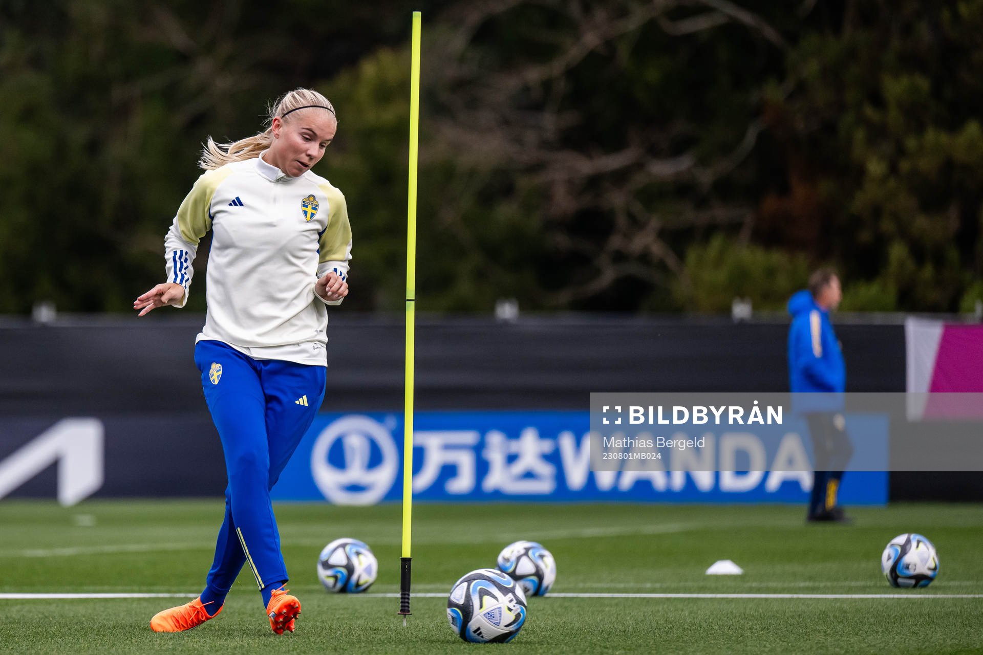 Stina Lennartsson of the Swedish women's national football