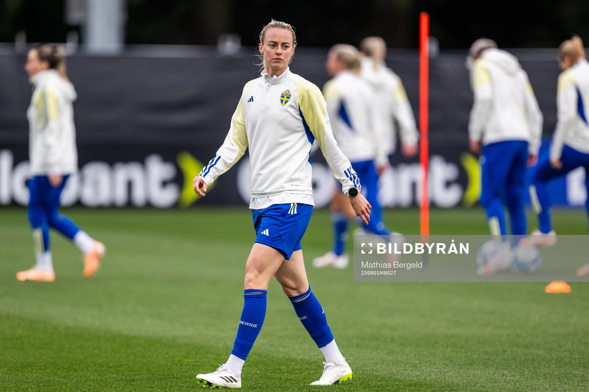 Amanda Ilestedt of the Swedish women's national football