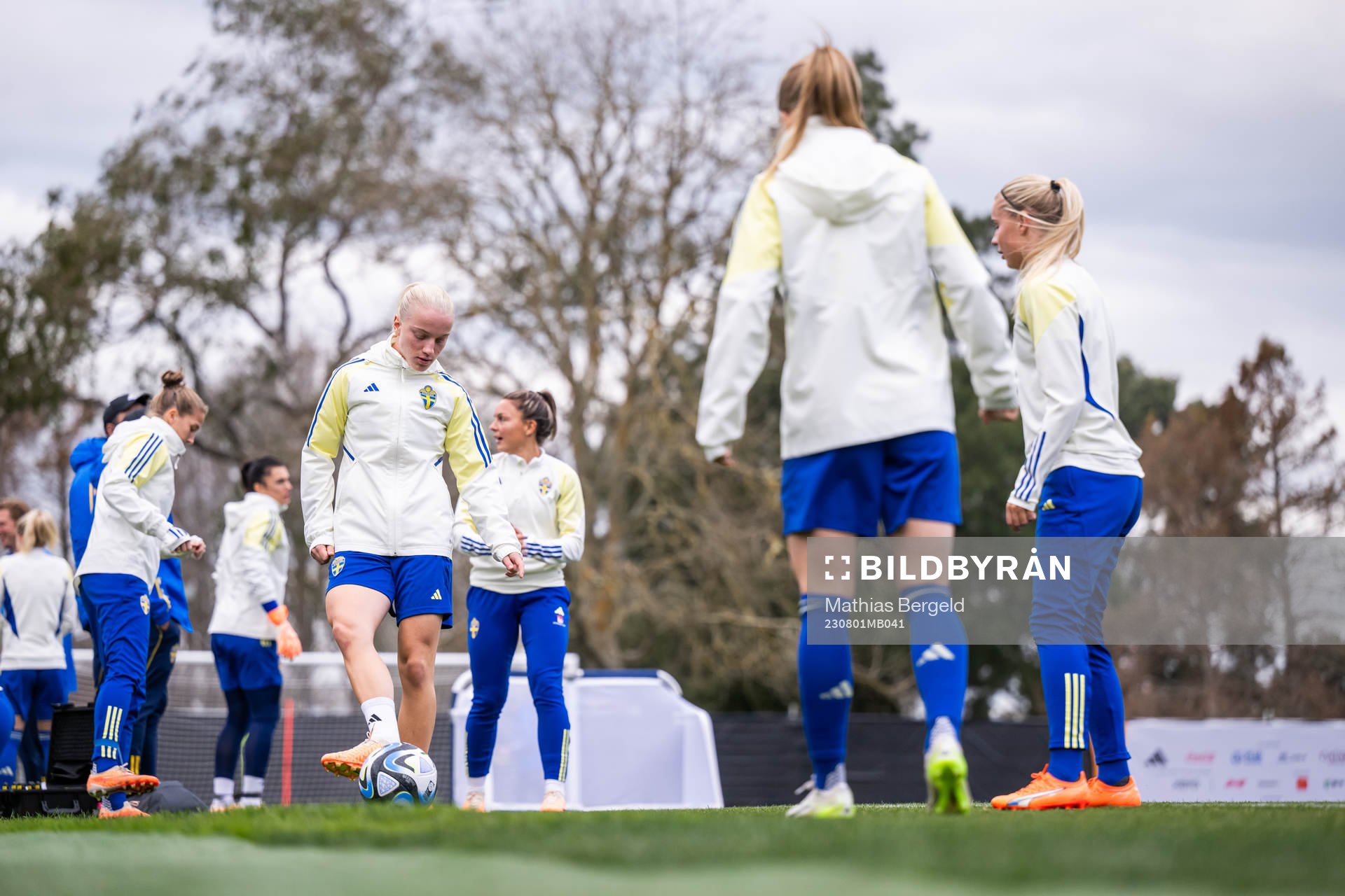 Anna Sandberg of the Swedish women's national football team