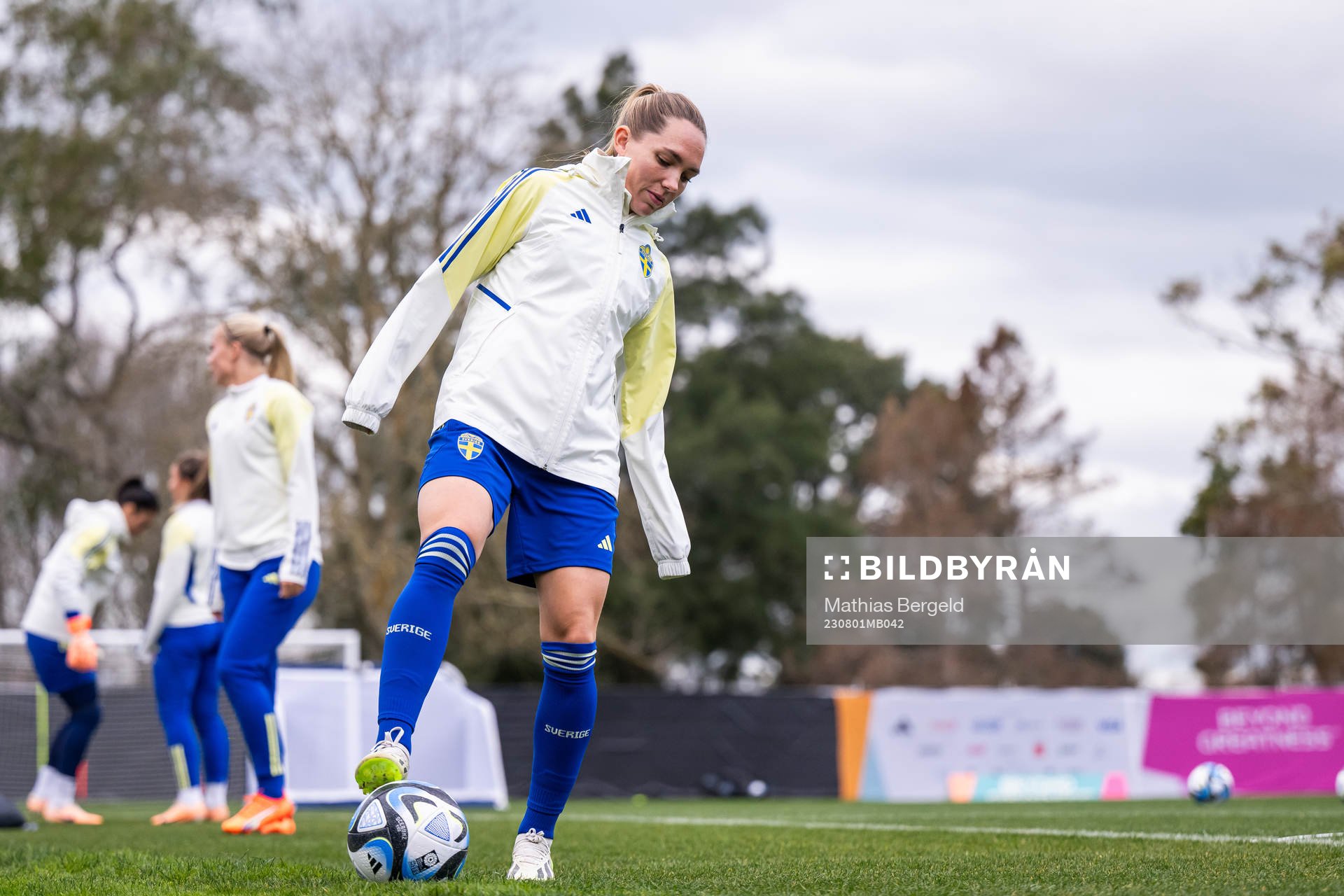 Elin Rubensson of the Swedish women's national football