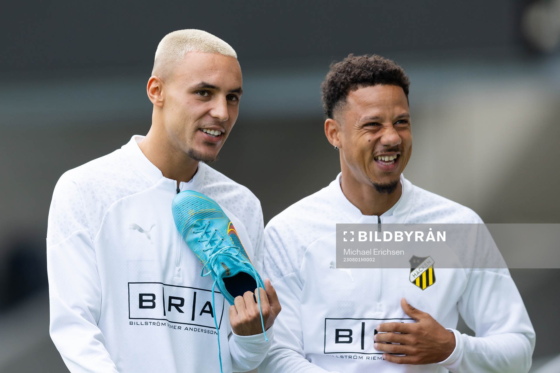 Ali Youssef and Tobias Sana of Häcken