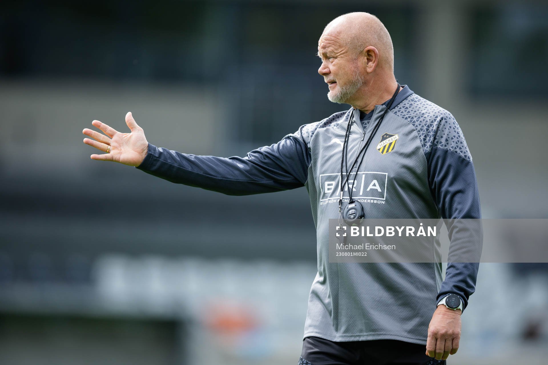 Per-Mathias Høgmo, head coach of Häcken