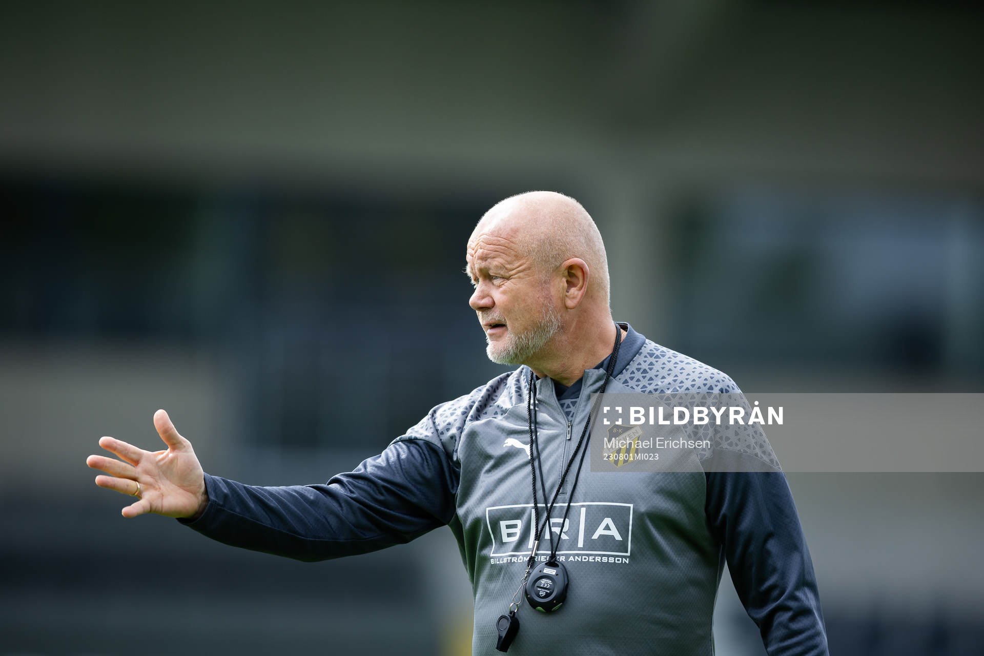 Per-Mathias Høgmo, head coach of Häcken