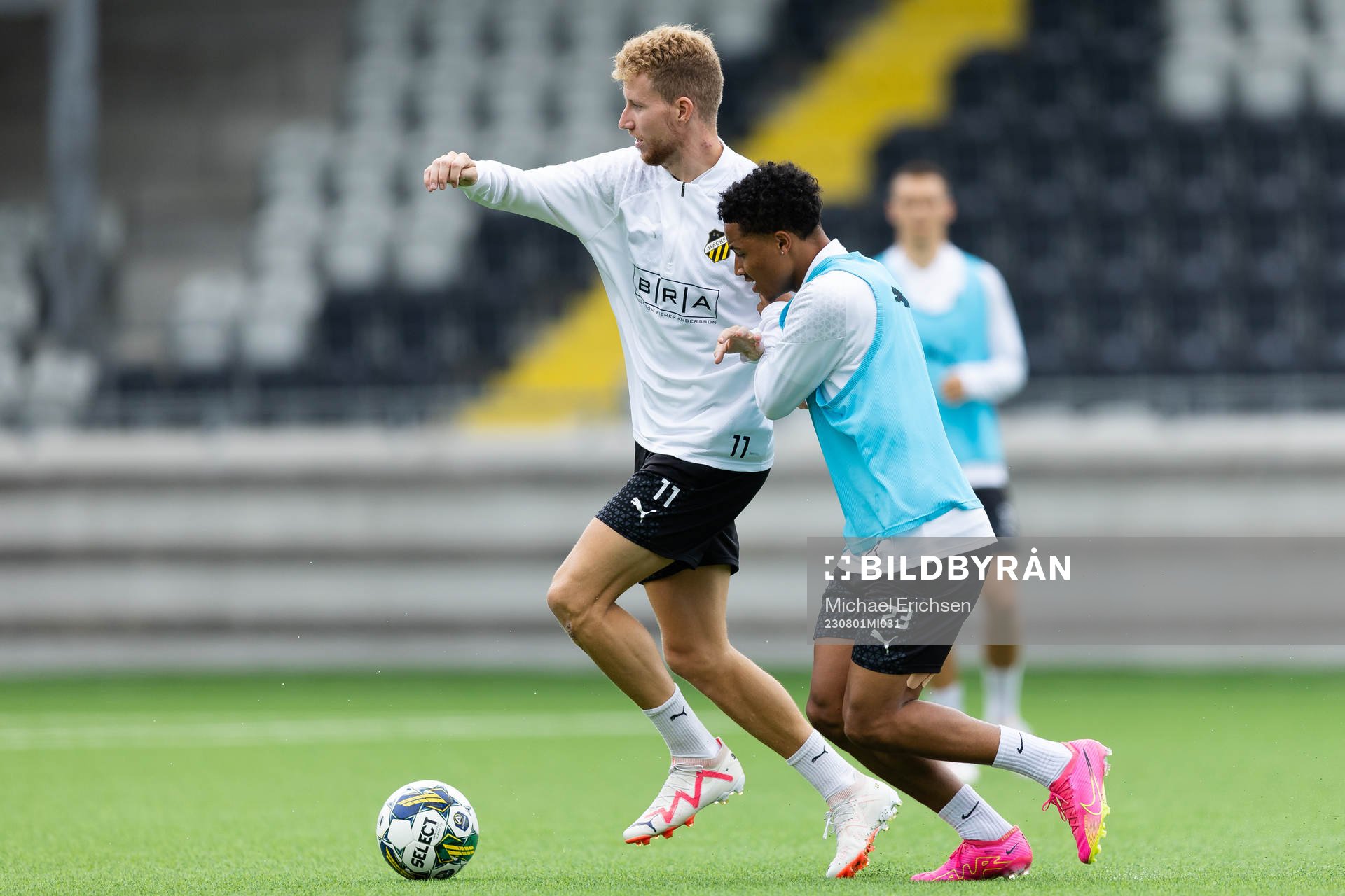 Samuel Gustafson and Momodou Lamin Sonko