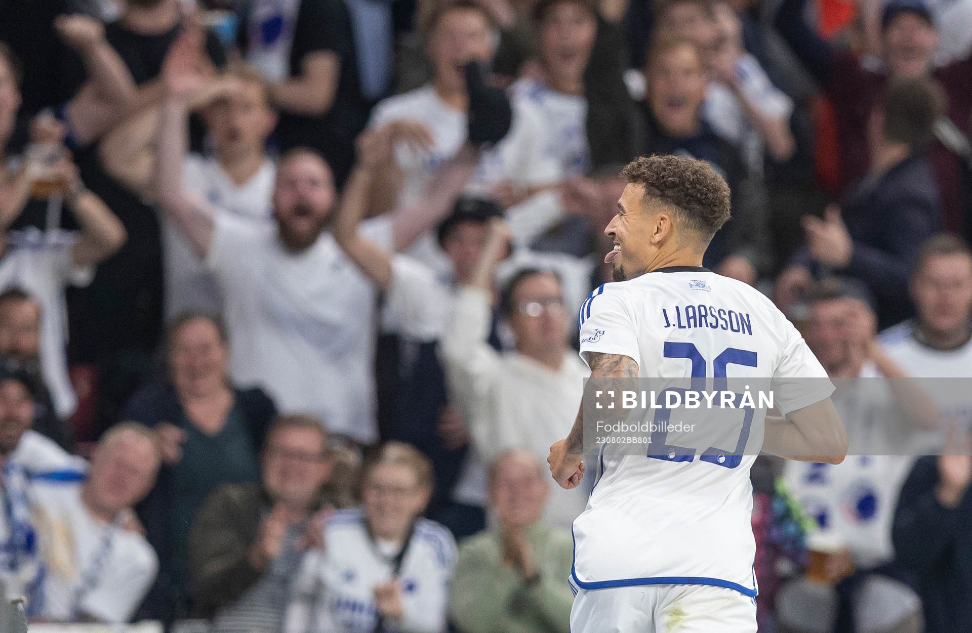 [DK=20230802: Jordan Larsson, FC København jubler