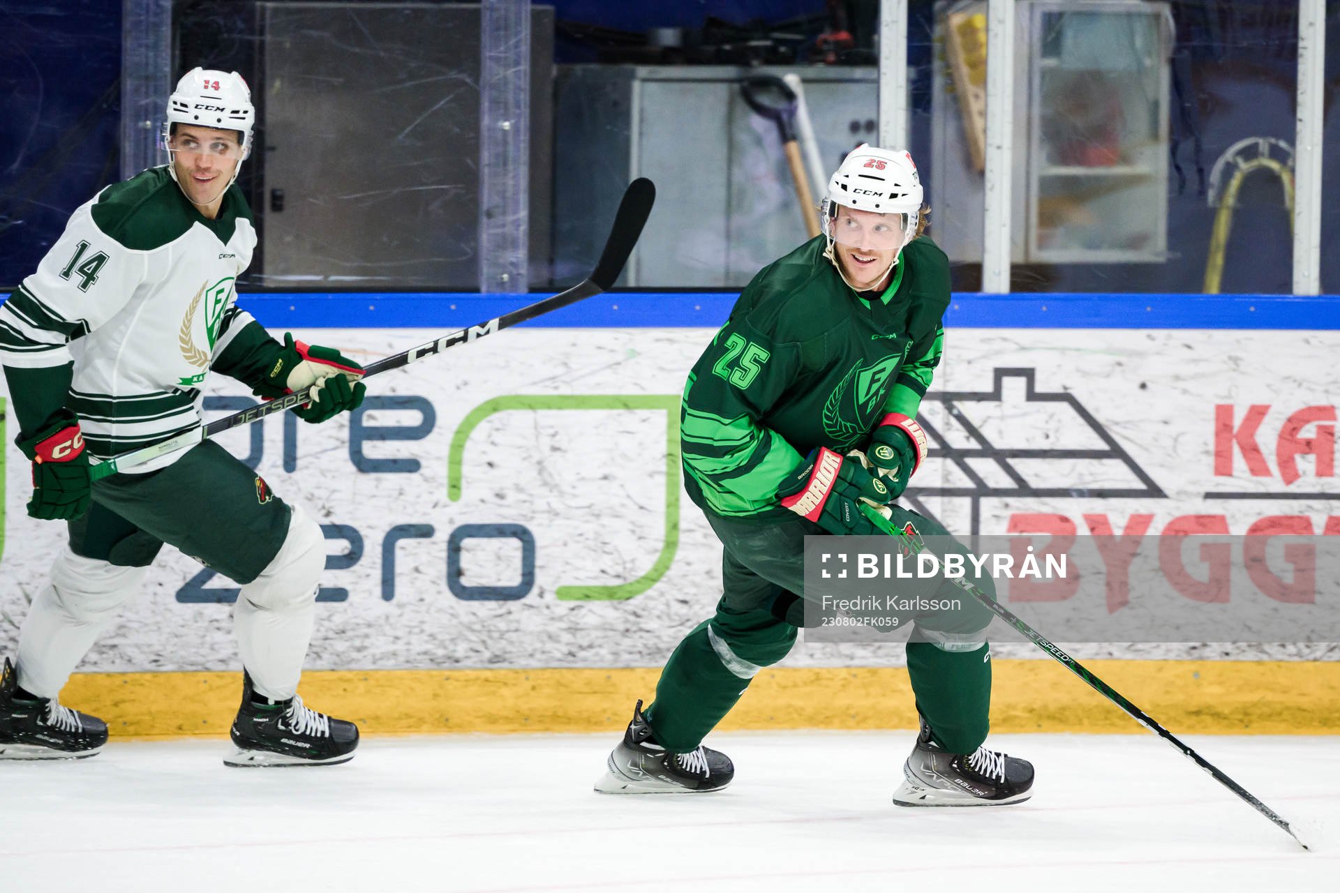 Joel Eriksson-Ek och Jonas Brodin