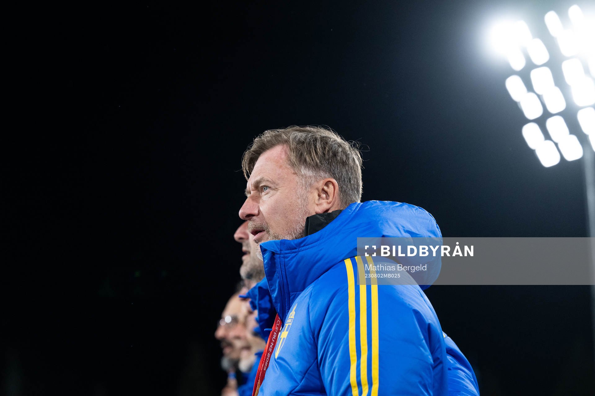 Head coach Peter Gerhardsson of Sweden
