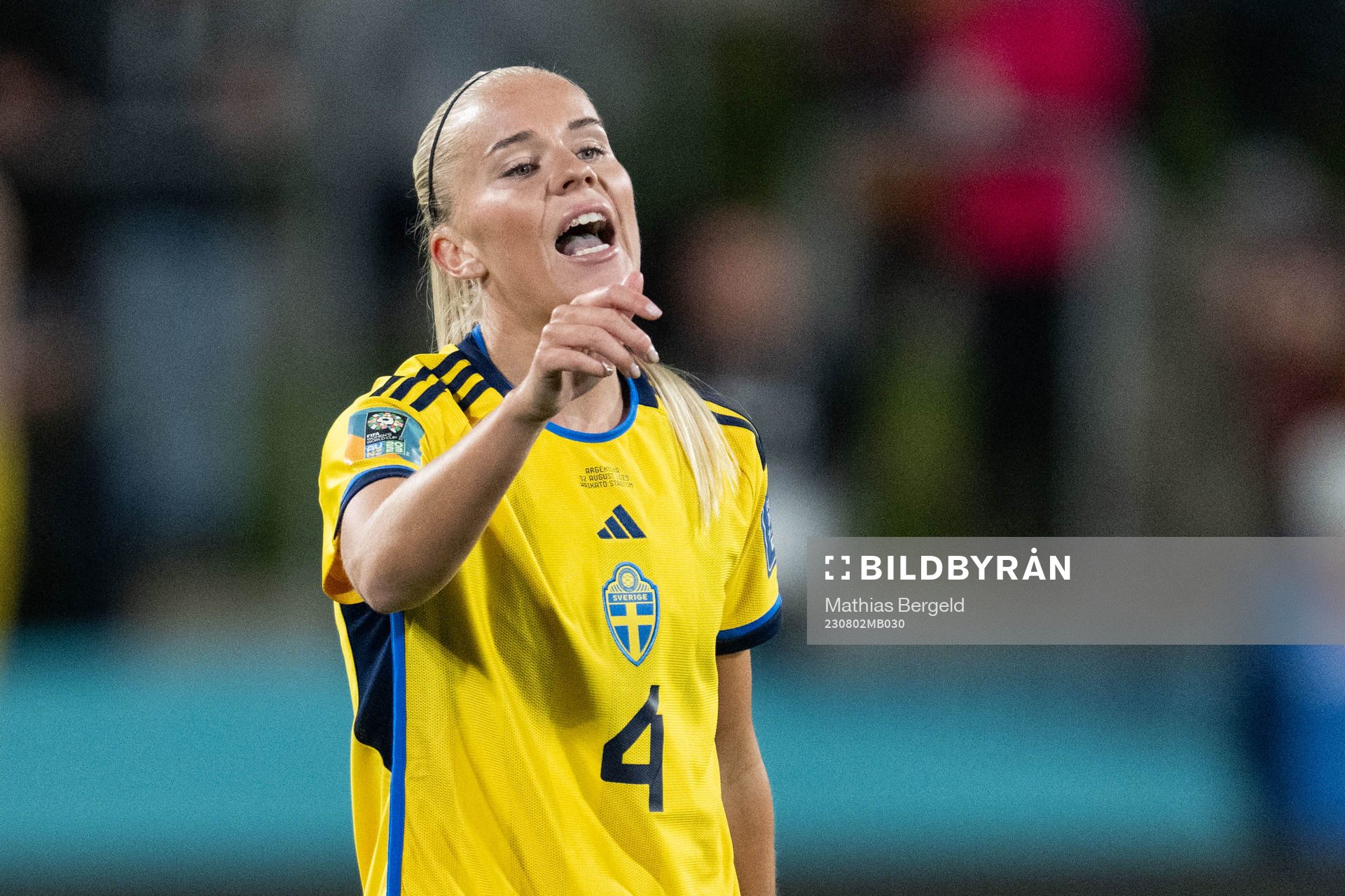 Stina Lennartsson of Sweden