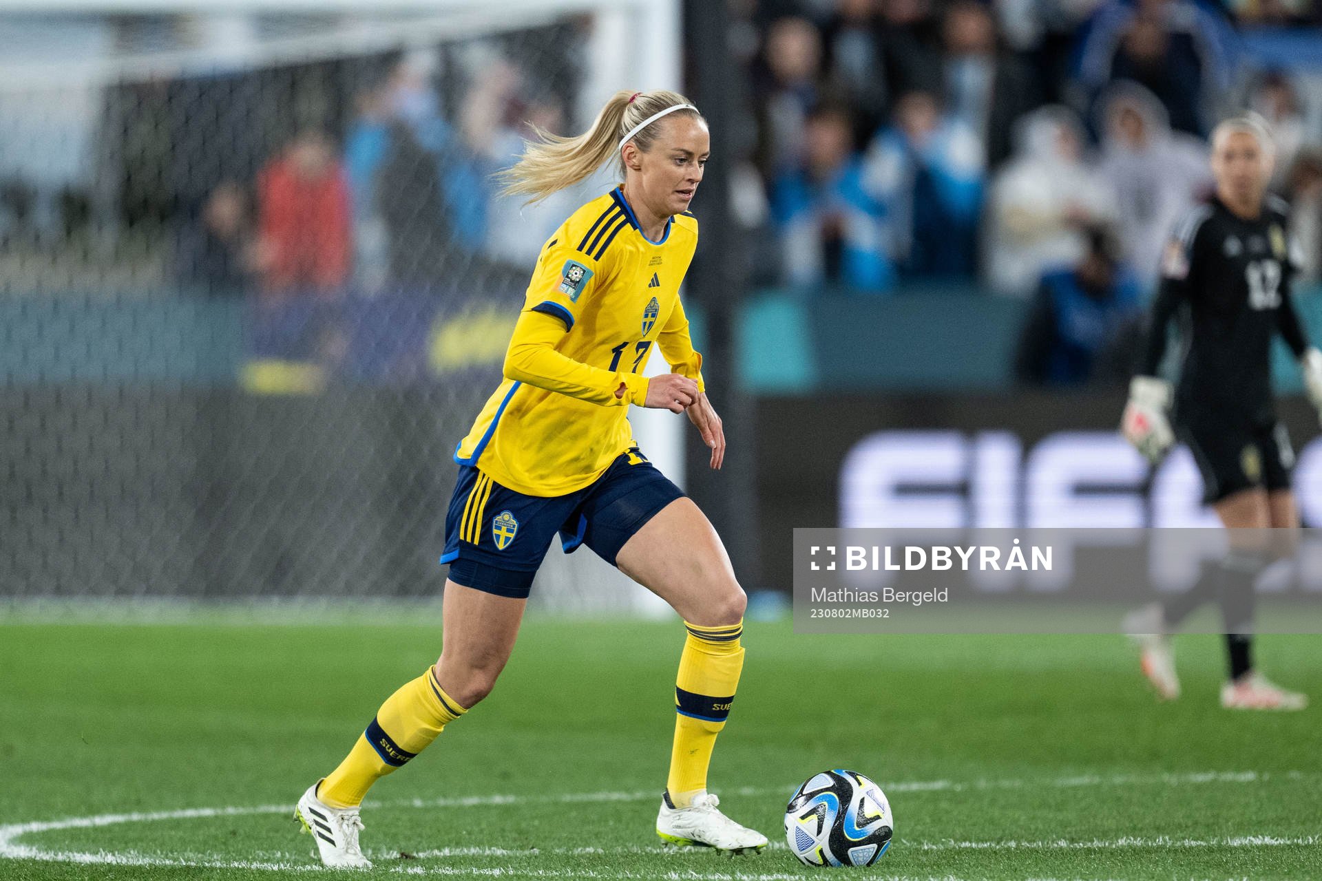 Amanda Ilestedt of Sweden