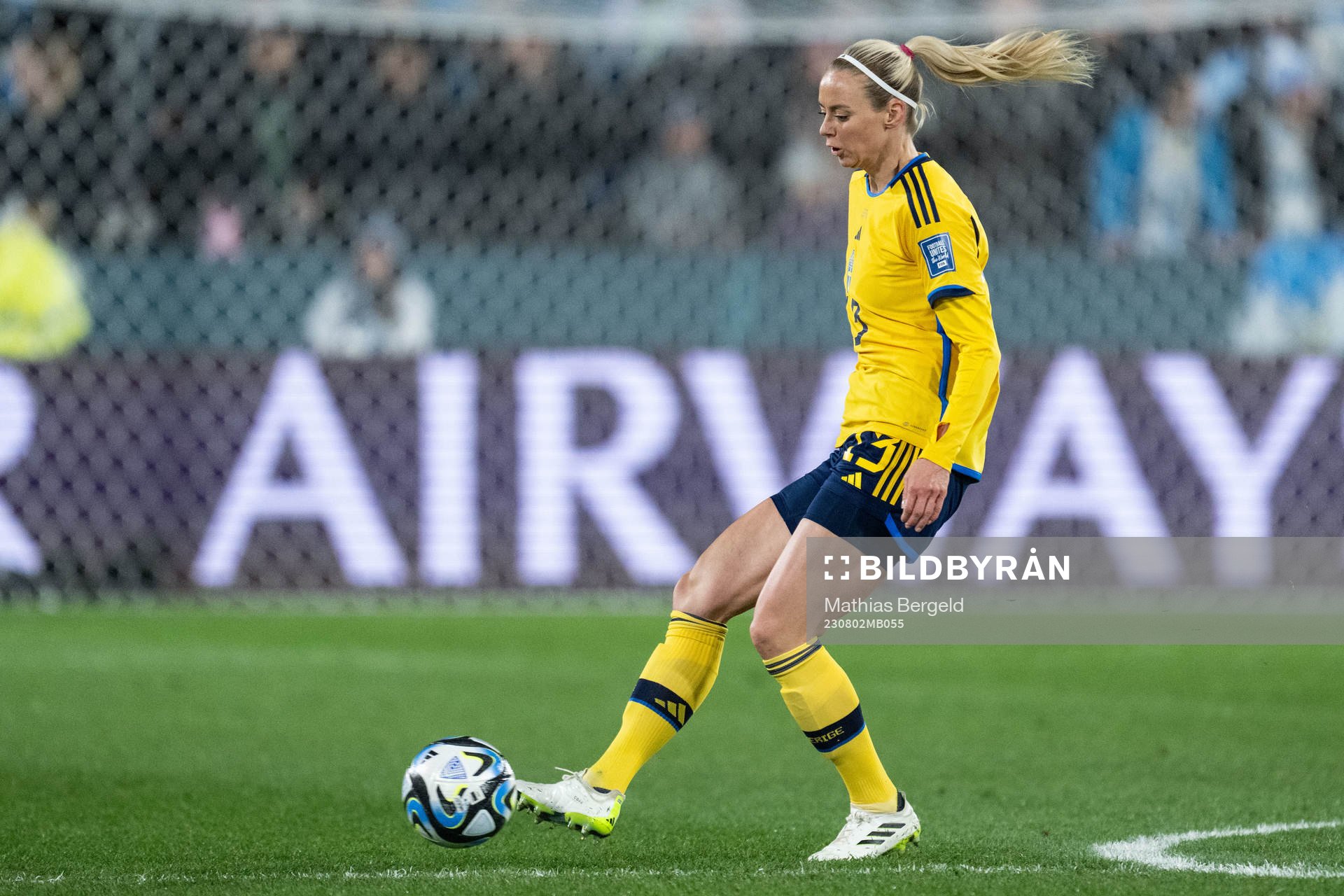 Amanda Ilestedt of Sweden