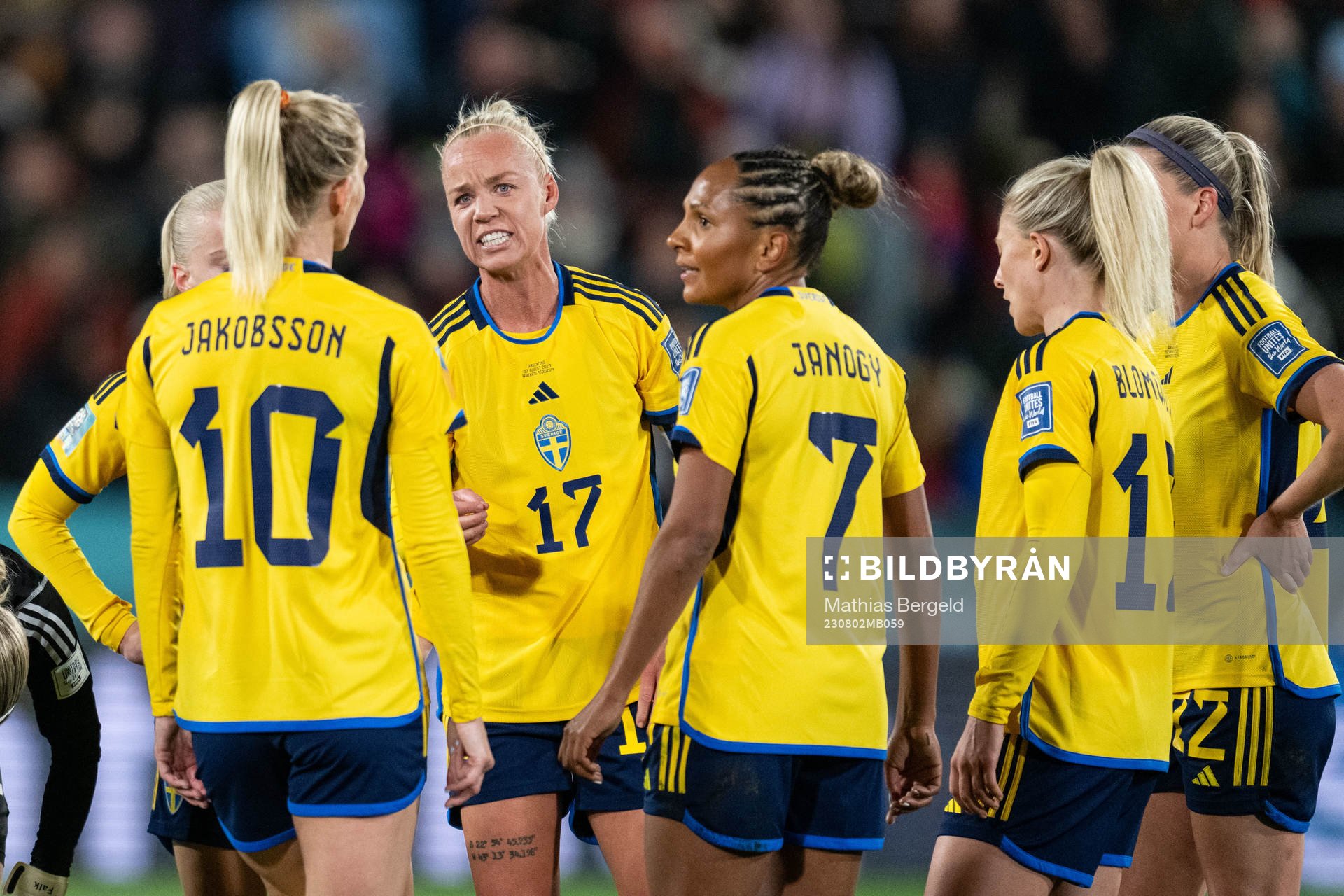 Sofia Jakobsson, Caroline Seger, Madelen Janogy, Rebecka