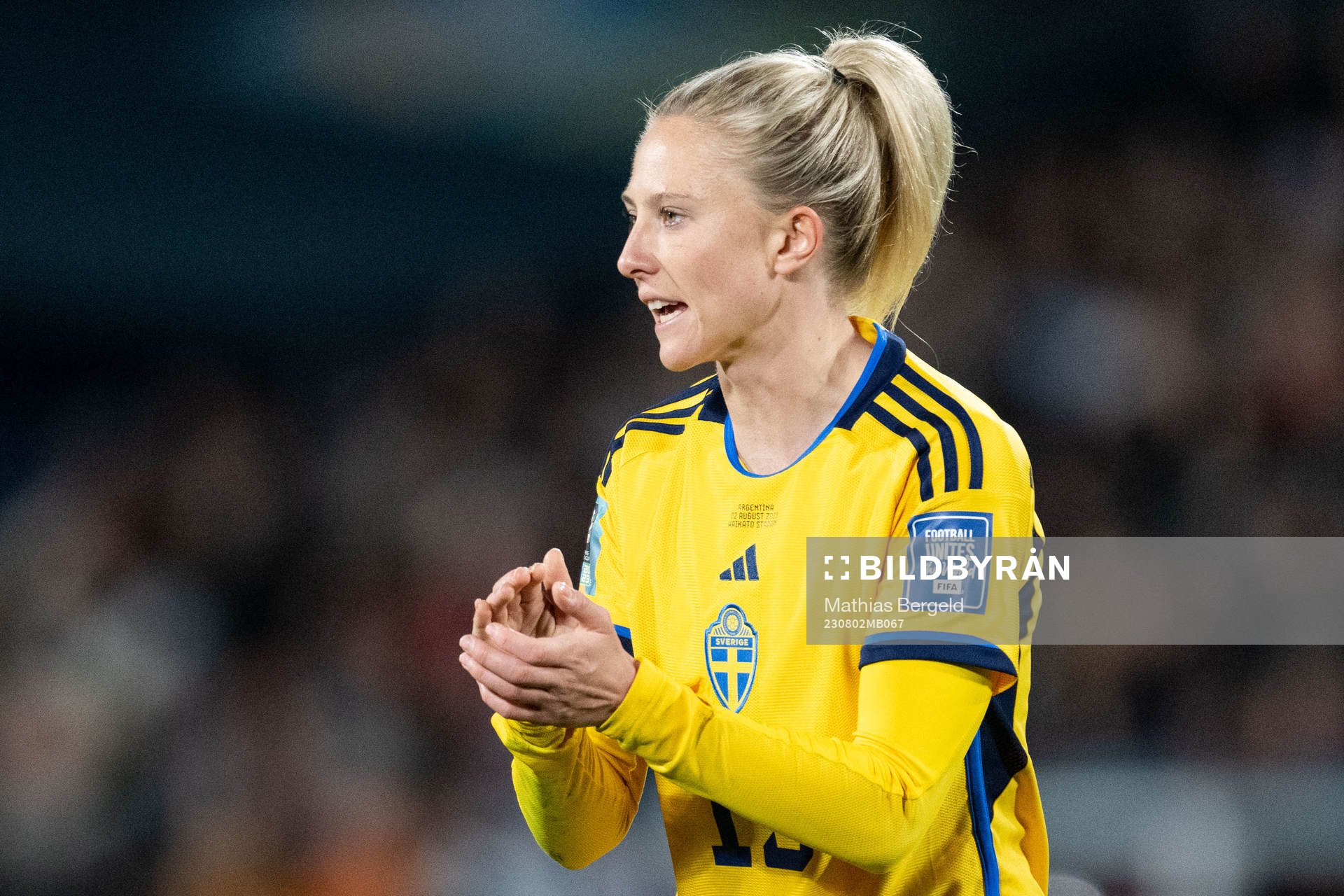 Rebecka Blomqvist of Sweden