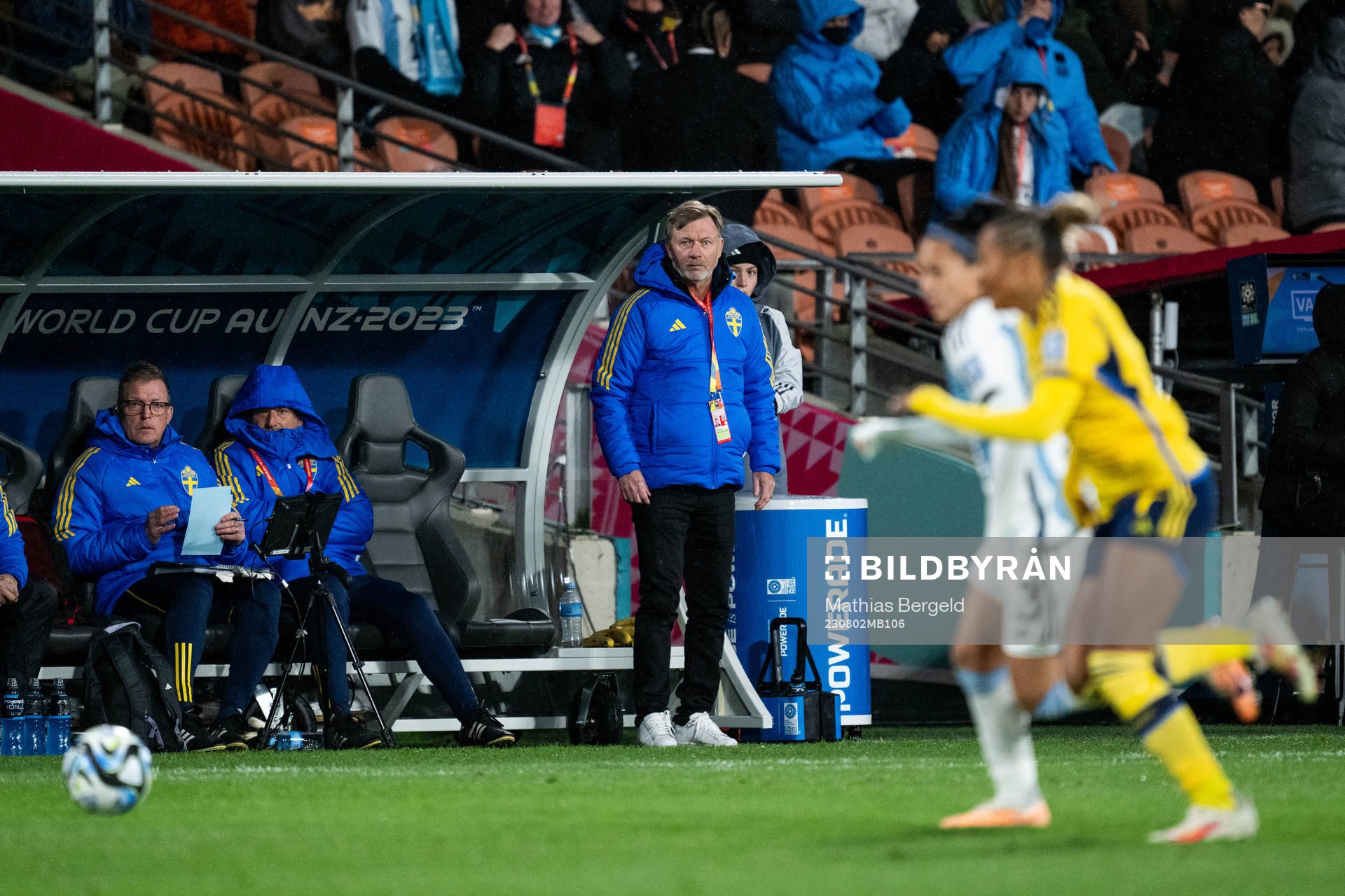 Head coach Peter Gerhardsson of Sweden