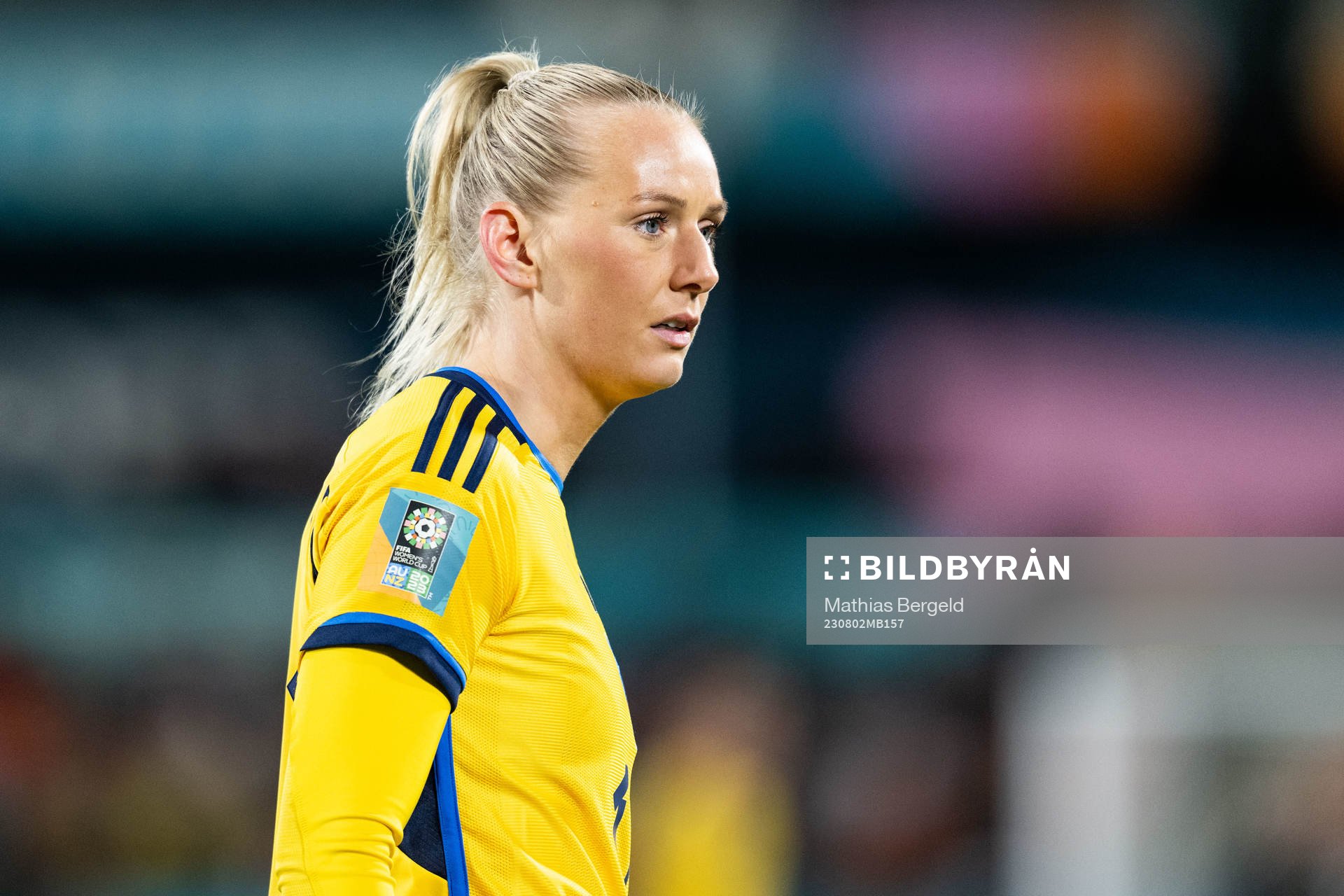 Stina Blackstenius of Sweden