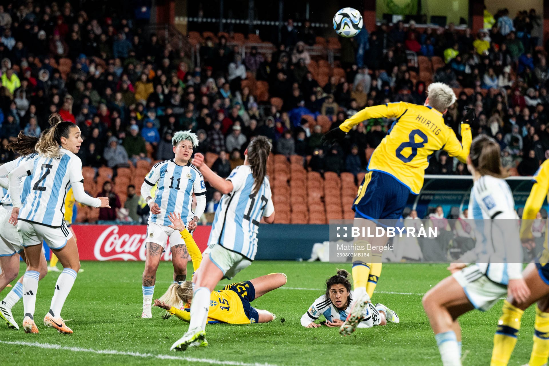 Rebecka Blomqvist of Sweden and Gabriela Chavez of Argentina