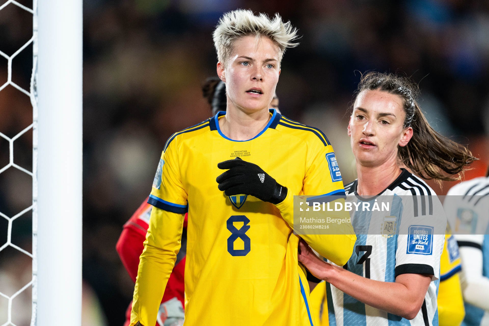 Lina Hurtig of Sweden and Sophia Braun of Argentina