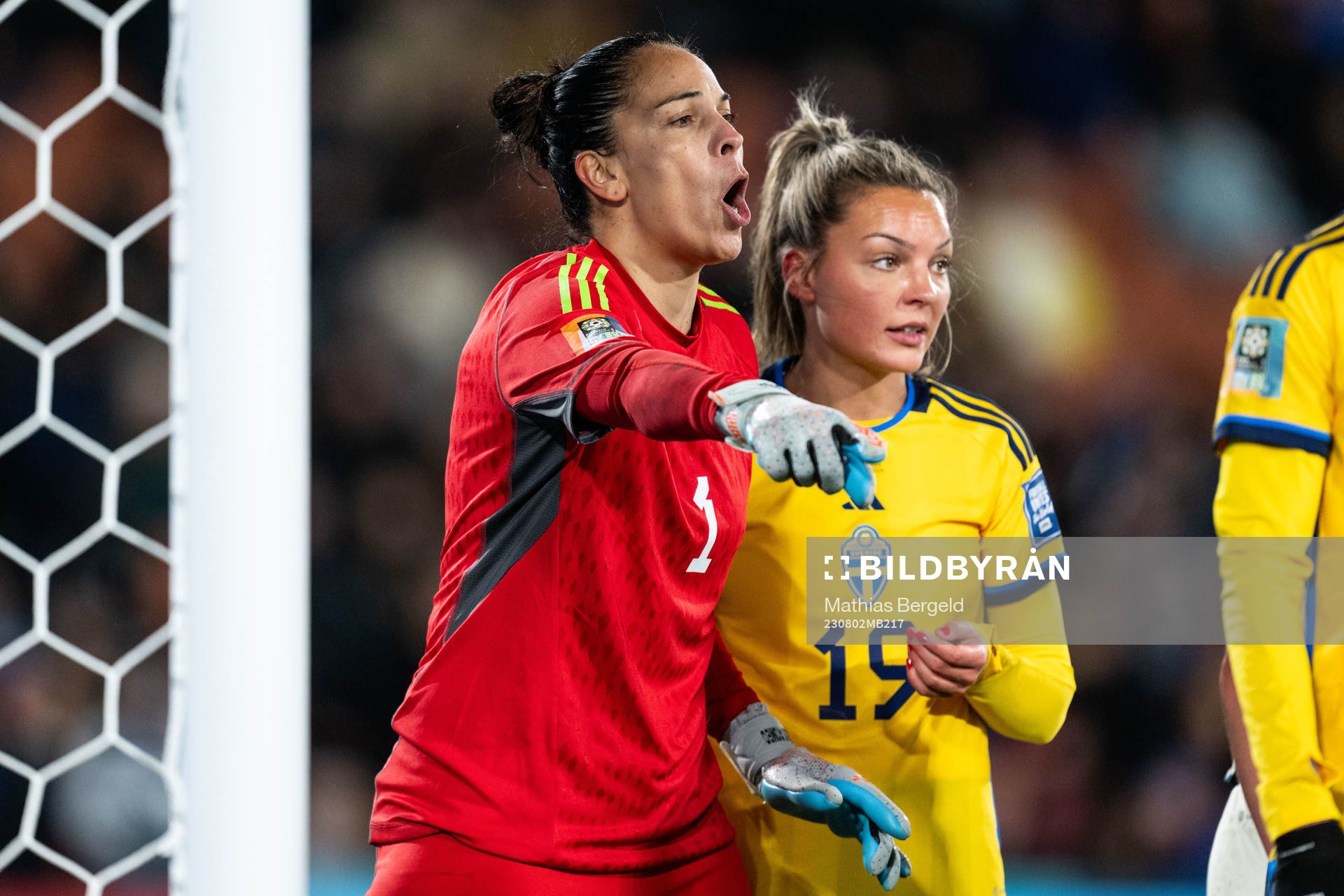 Goalkeeper Vanina Correa of Argentina