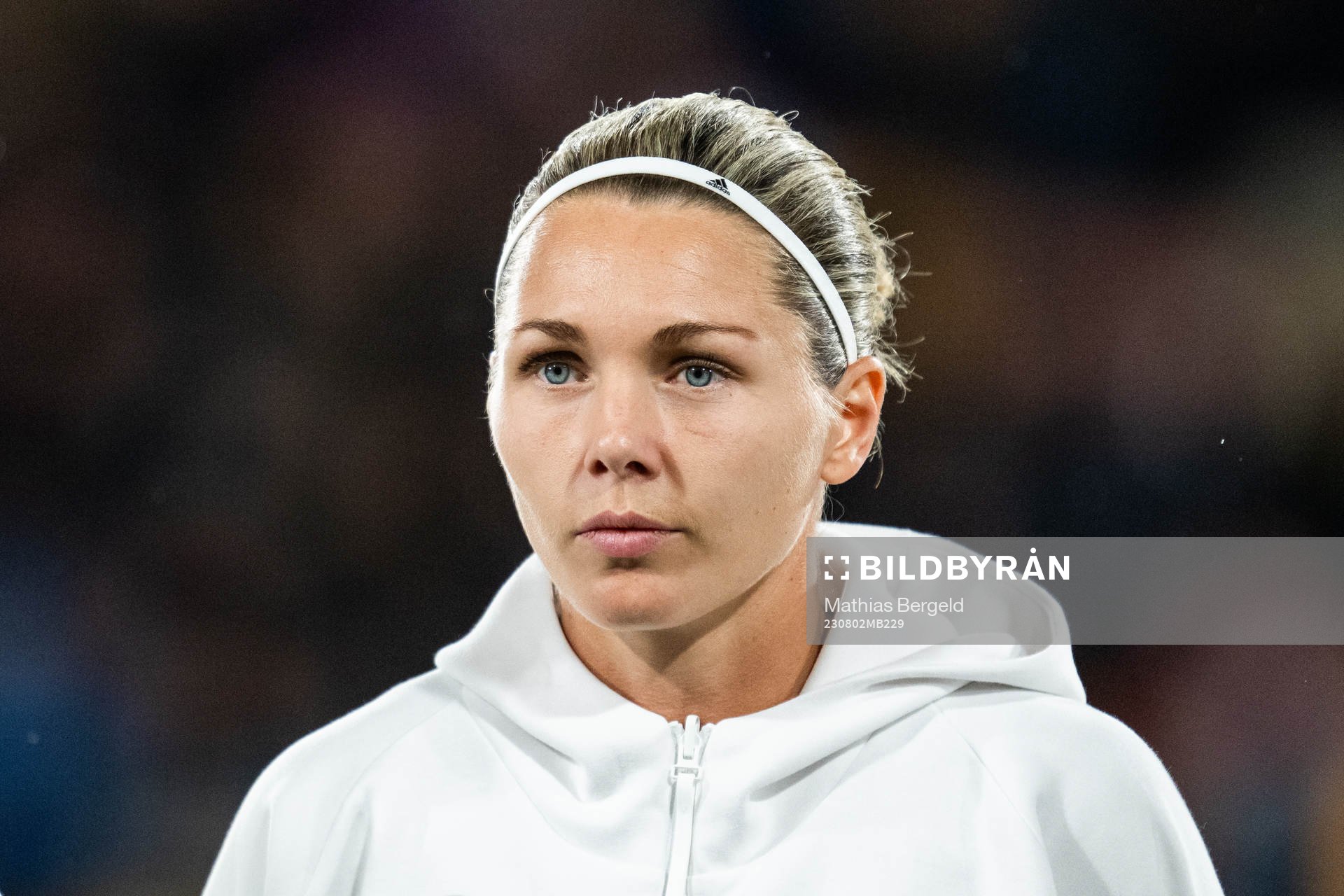 Goalkeeper Jennifer Falk of Sweden