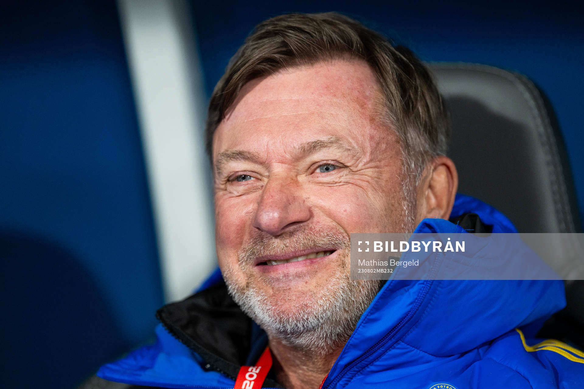 Head coach Peter Gerhardsson of Sweden