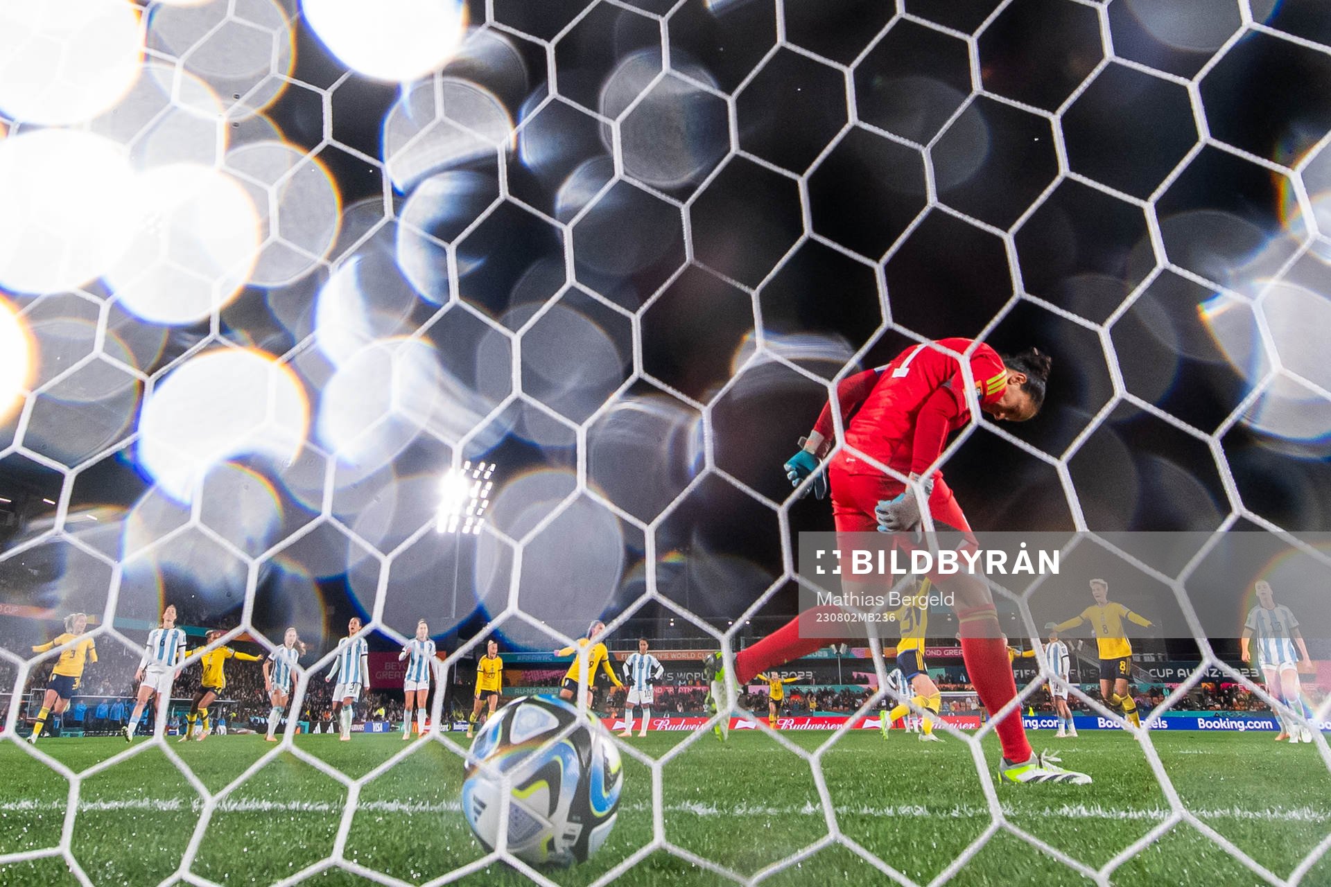 Elin Rubensson of Sweden celebrates