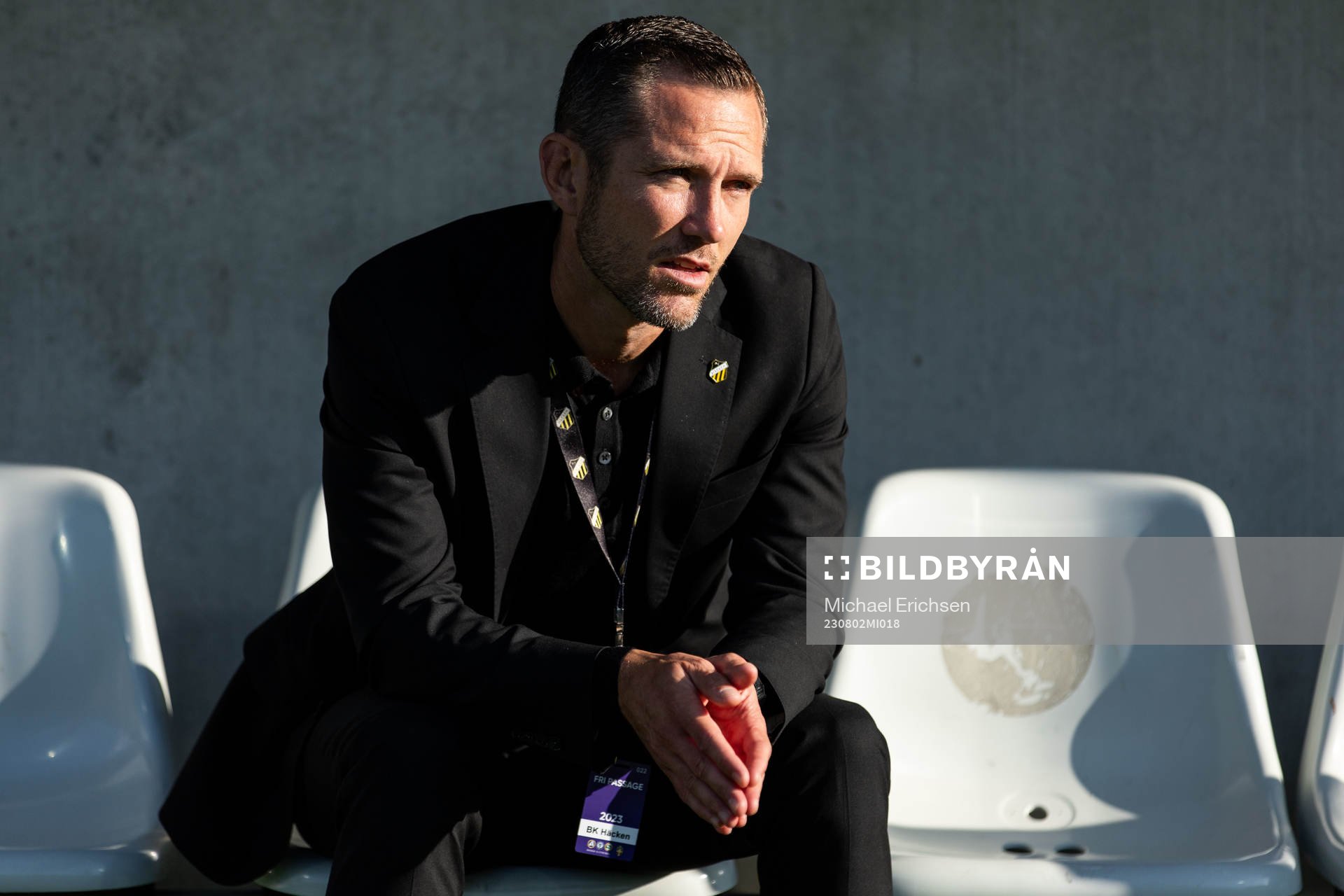 Sports director Martin Eriksson of Häcken