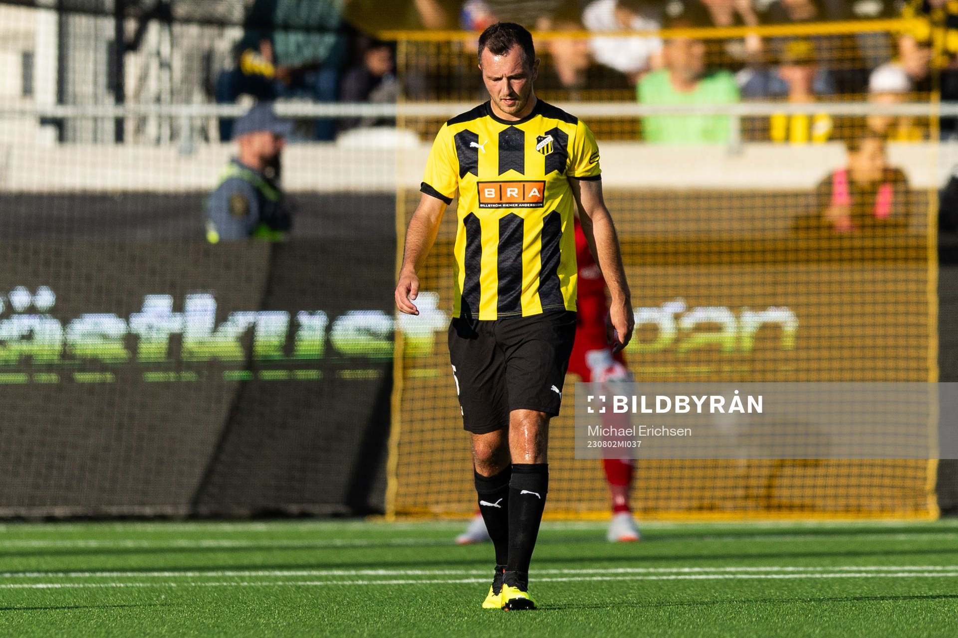 Even Hovland of Häcken looks dejected
