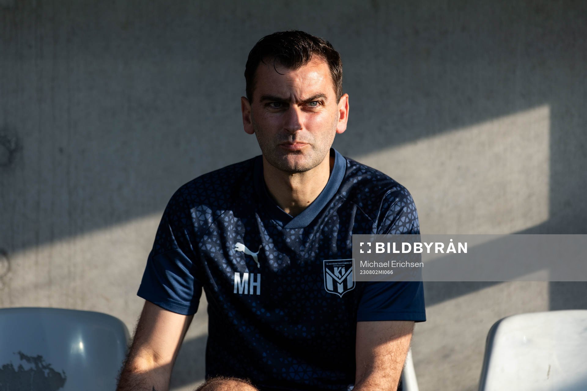 Head coach Magne Hoseth of Klaksvik