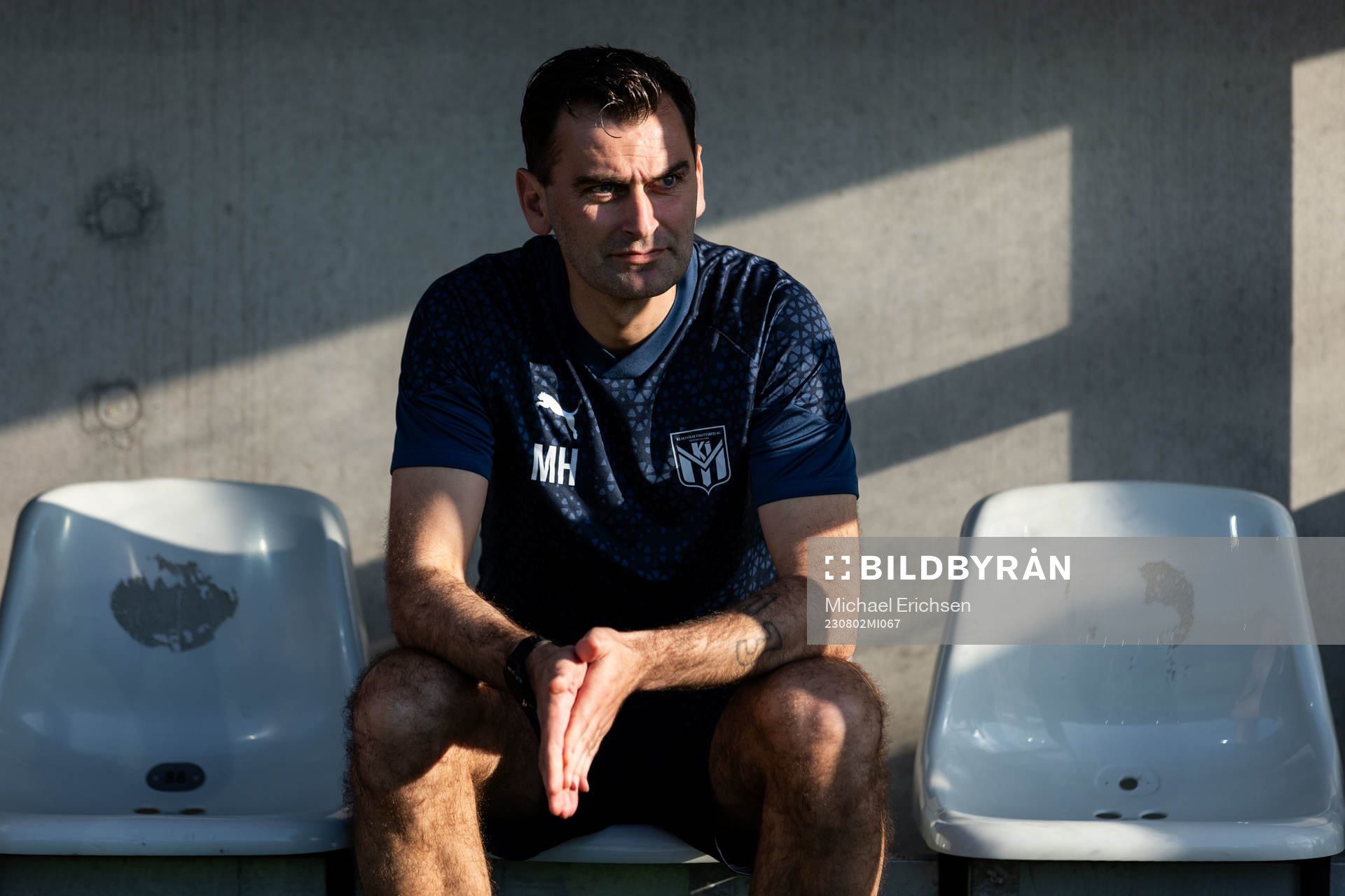 Head coach Magne Hoseth of Klaksvik